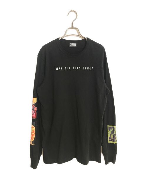 【中古・古着通販】DIESEL (ディーゼル) T-JUST-LS-E8 ブラック