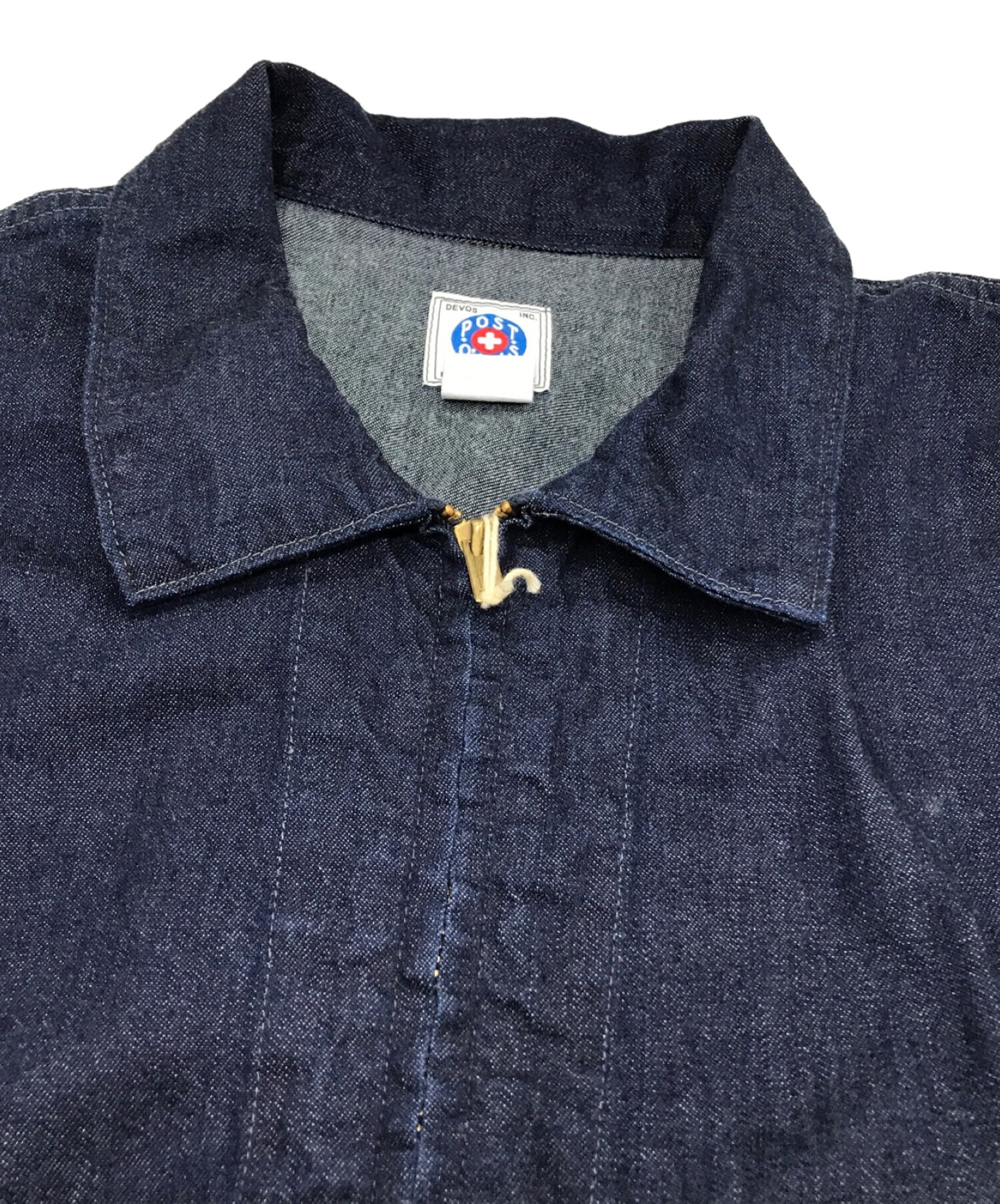 POST O'ALLS (ポストオーバーオールズ) BEAMS PLUS (ビームスプラス) Service Jacket/サービスジャケット ブルー  サイズ:L