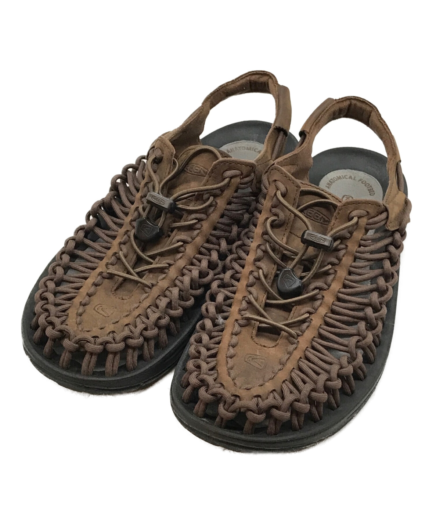 KEEN (キーン) UNEEK LEATHER 10.5/ユニークレザー ブラウン サイズ:26.5cm