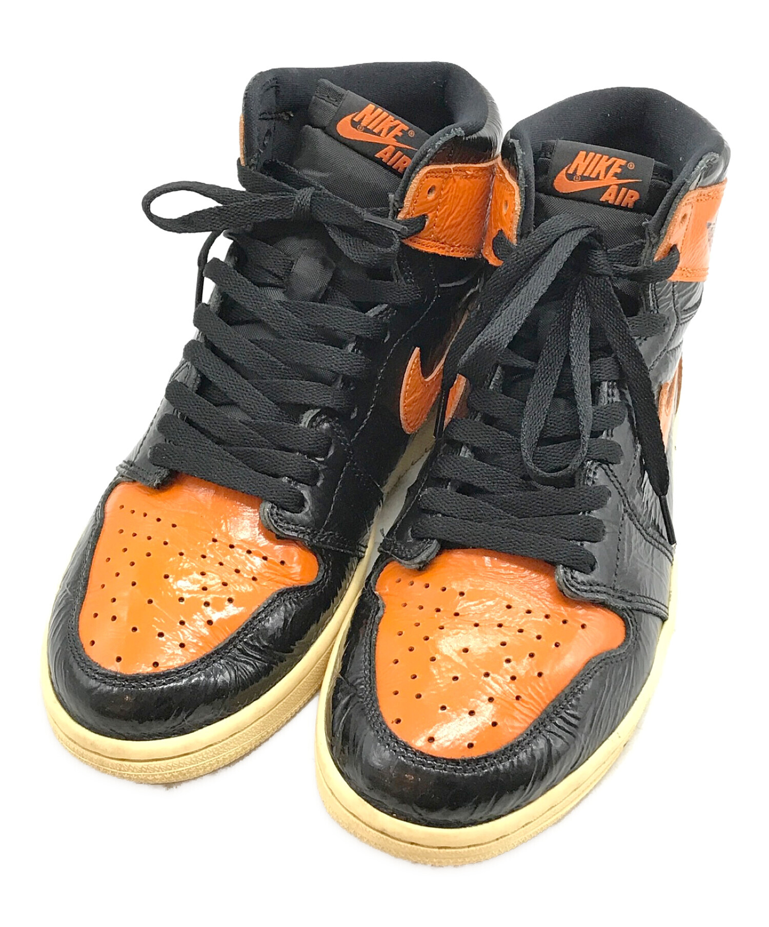 NIKE (ナイキ) Air Jordan 1 High Shattered Backboard 3.0/ エアジョーダン1 ハイ  シャッタードバックボード 3.0 オレンジ サイズ:SIZE 27.0cm