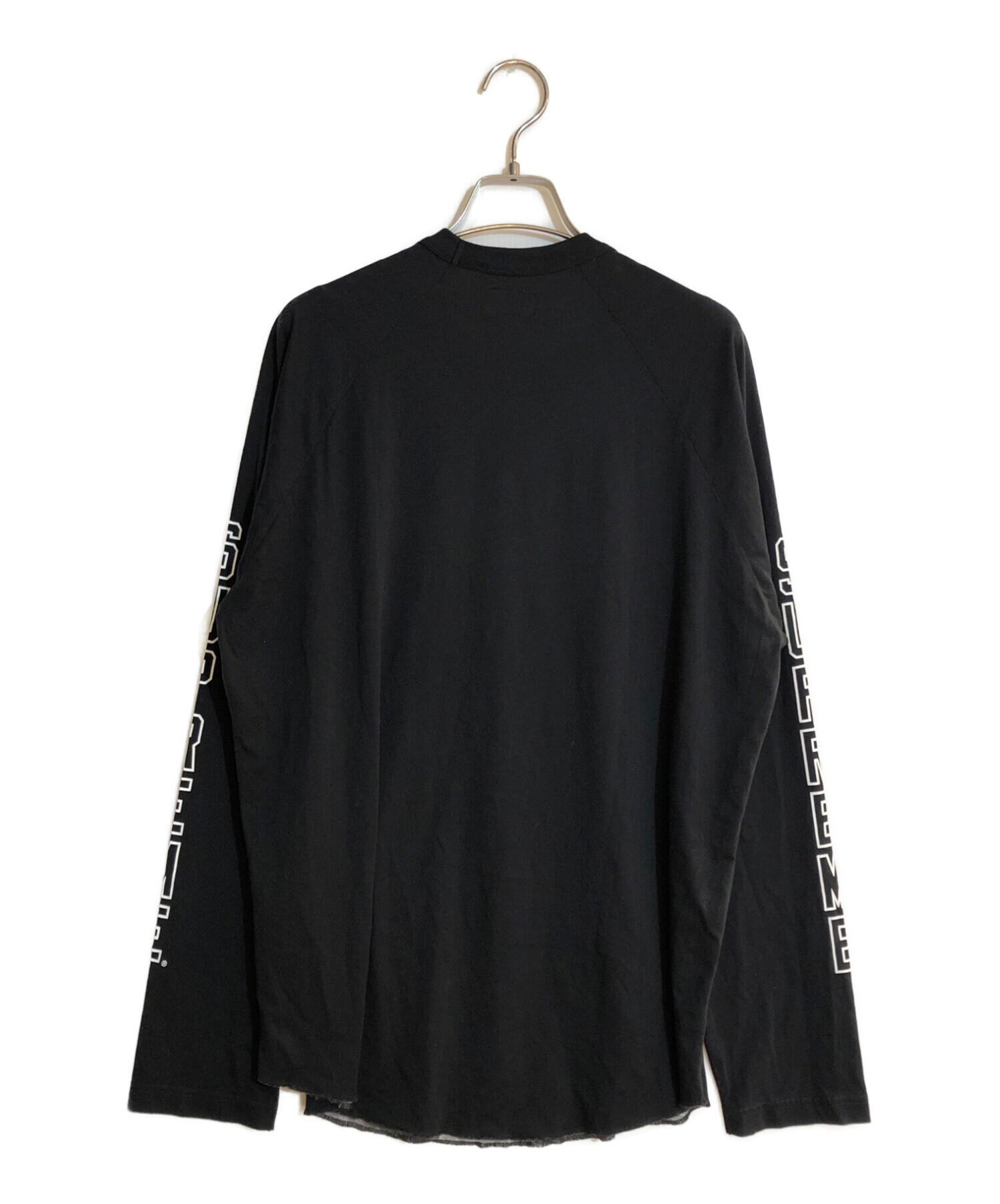 Supreme (シュプリーム) Demon Raglan L/S ブラック サイズ:M