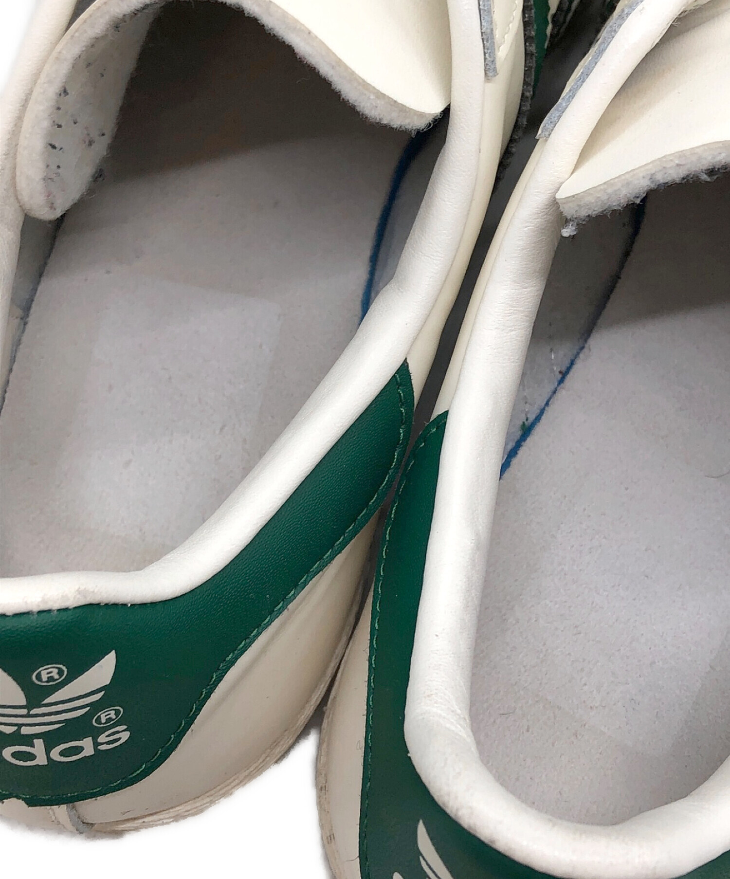 adidas (アディダス) 82 super star/82スーパースター ホワイト×グリーン サイズ:SIZE 28.0cm