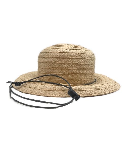 中古・古着通販】bocodeco (ボコデコ) Wide Raffia Saunter Hat/ワイド