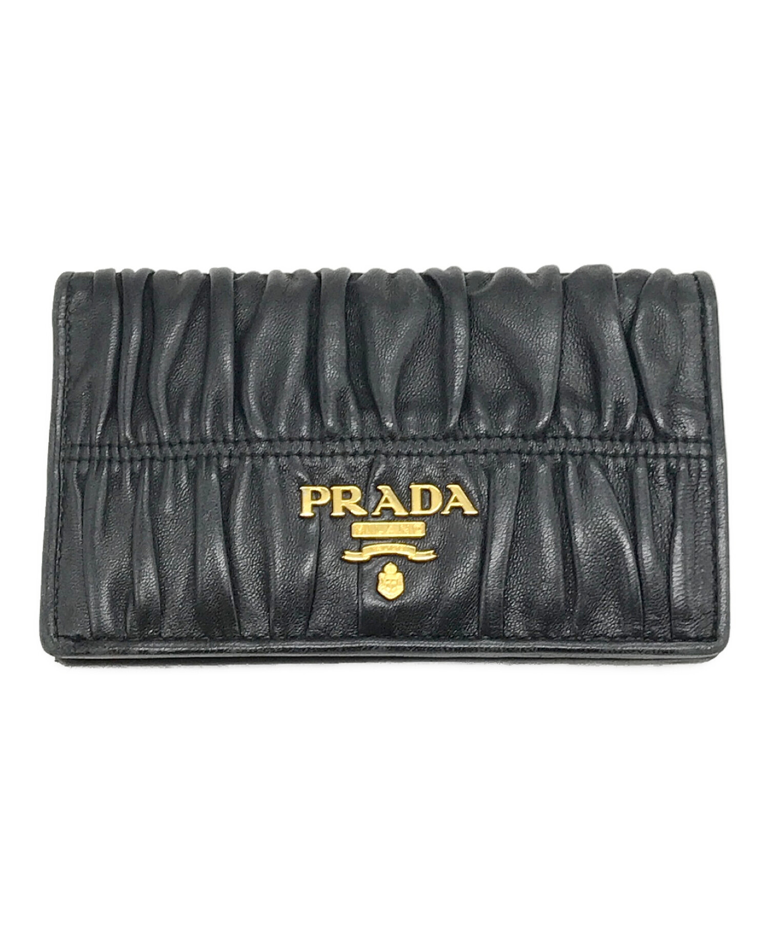 中古・古着通販】PRADA (プラダ) NAPPA GAUFRE WALLET/ナッパゴーフル