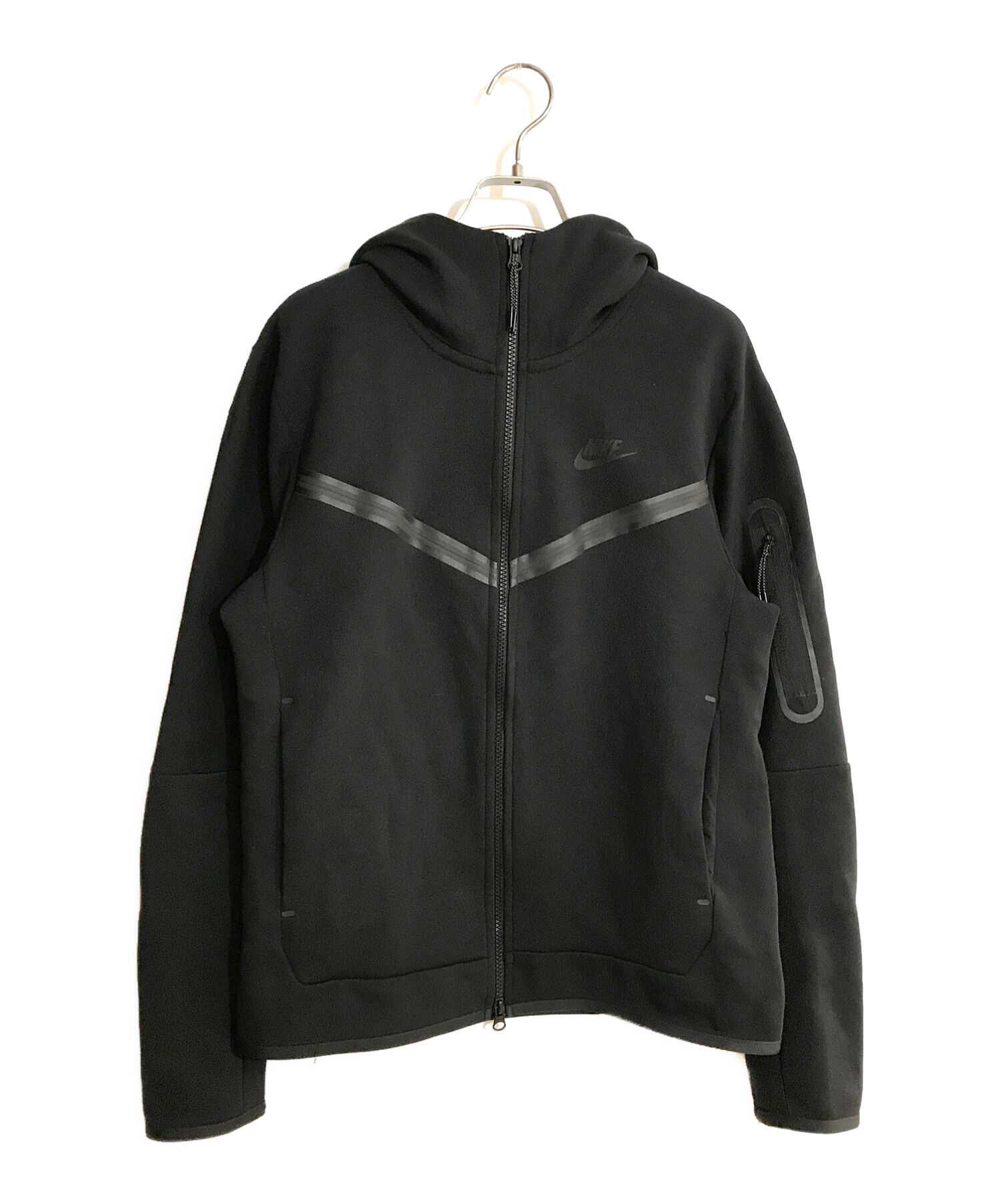 NIKE (ナイキ) Tech Fleece Zip Up Hoodie/テックフリースジップアップフーディー ブラック サイズ:SIZE M