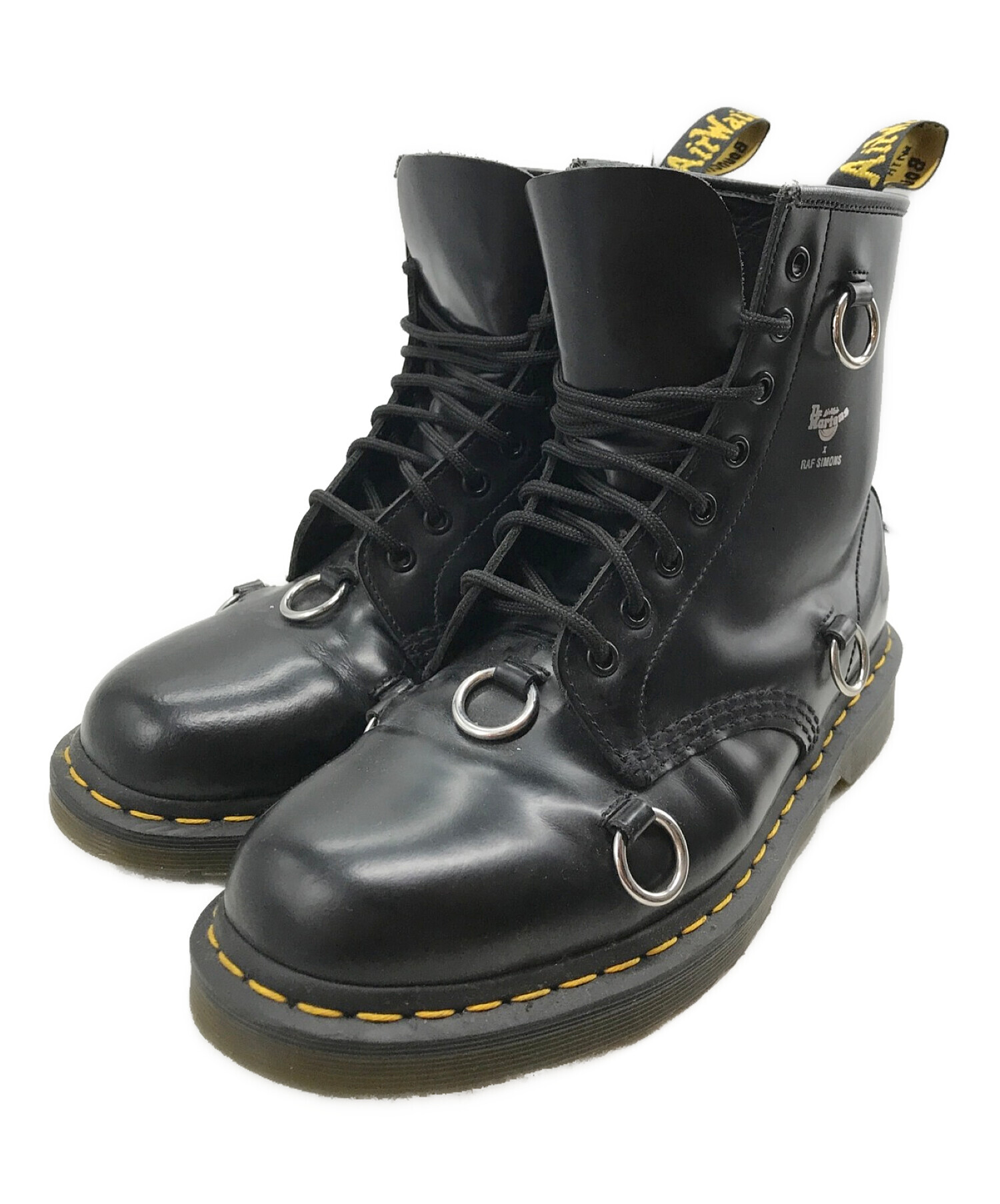 RAF SIMONS×Dr.Martens (ラフシモンズ×ドクターマーチン) 1460 8EYE BOOT ブラック サイズ:SIZE 26.5cm