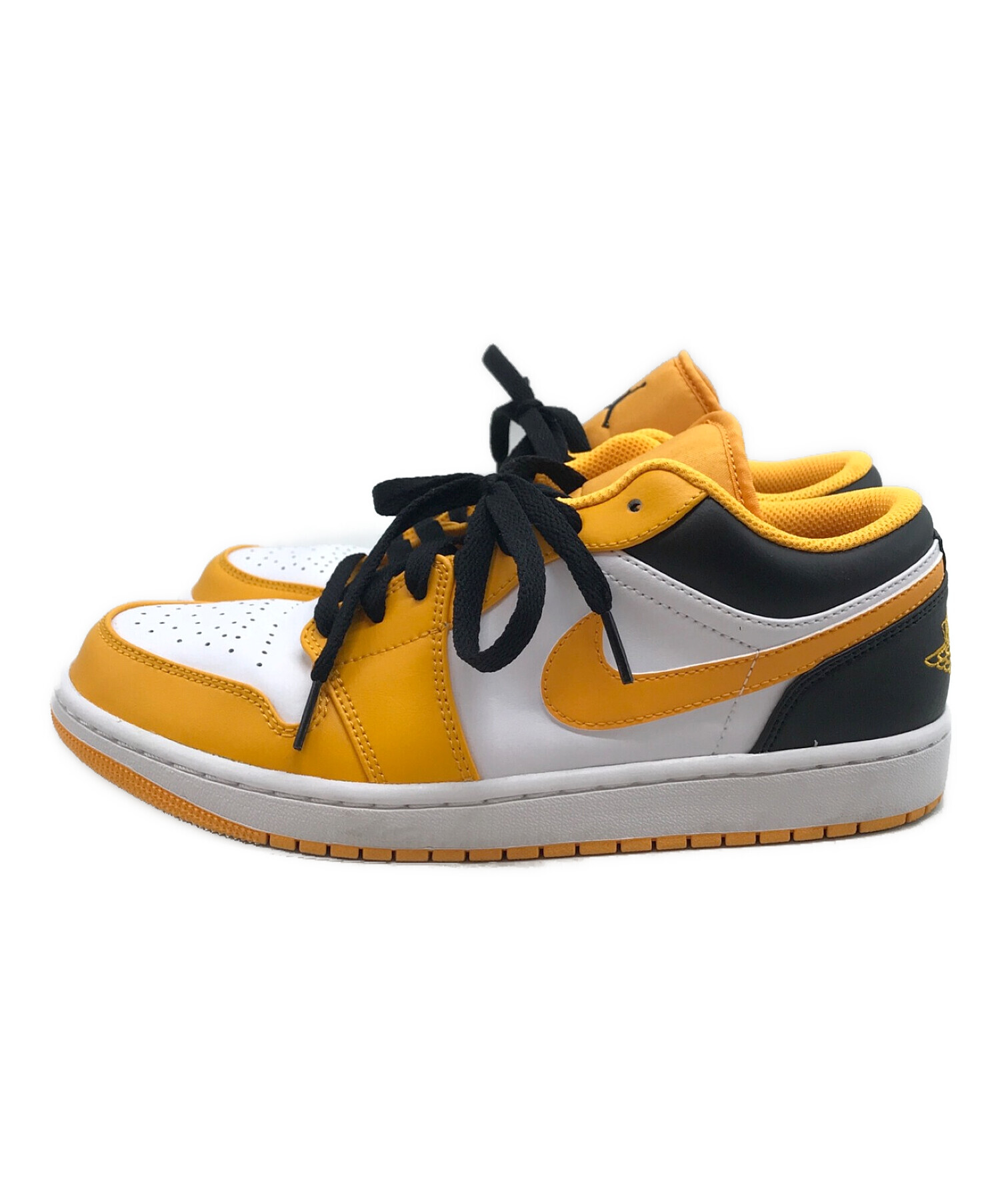 NIKE (ナイキ) AIR JORDAN 1 LOW/エアジョーダン 1 ロウ TAXI/BLACK-WHITE サイズ:27cm