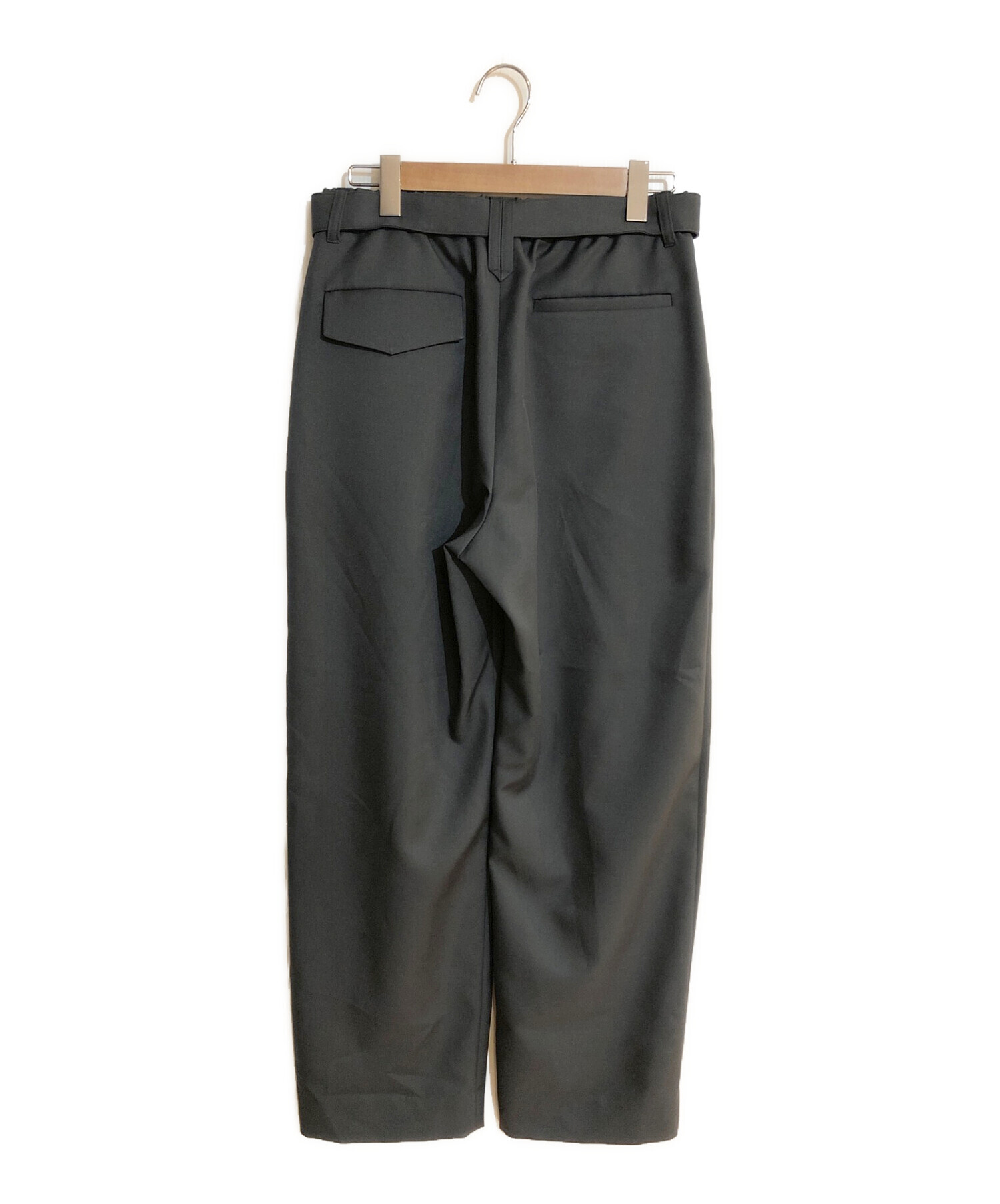 売り割引CULLNI ∬ 2 Tucks Wide Pants With a Belt パンツ