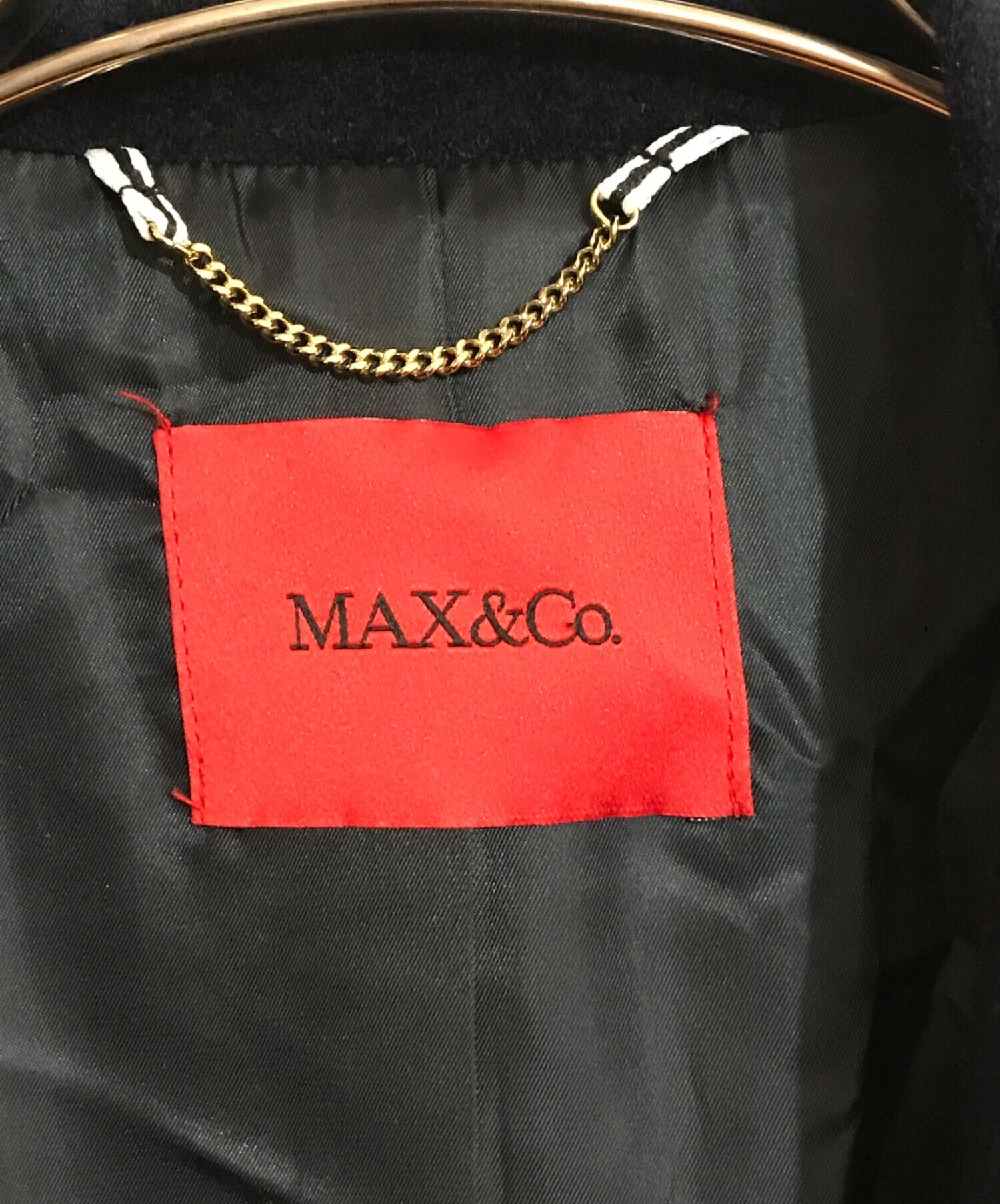 中古・古着通販】MAX&Co. (マックスアンドコー) ベルト ウールコート