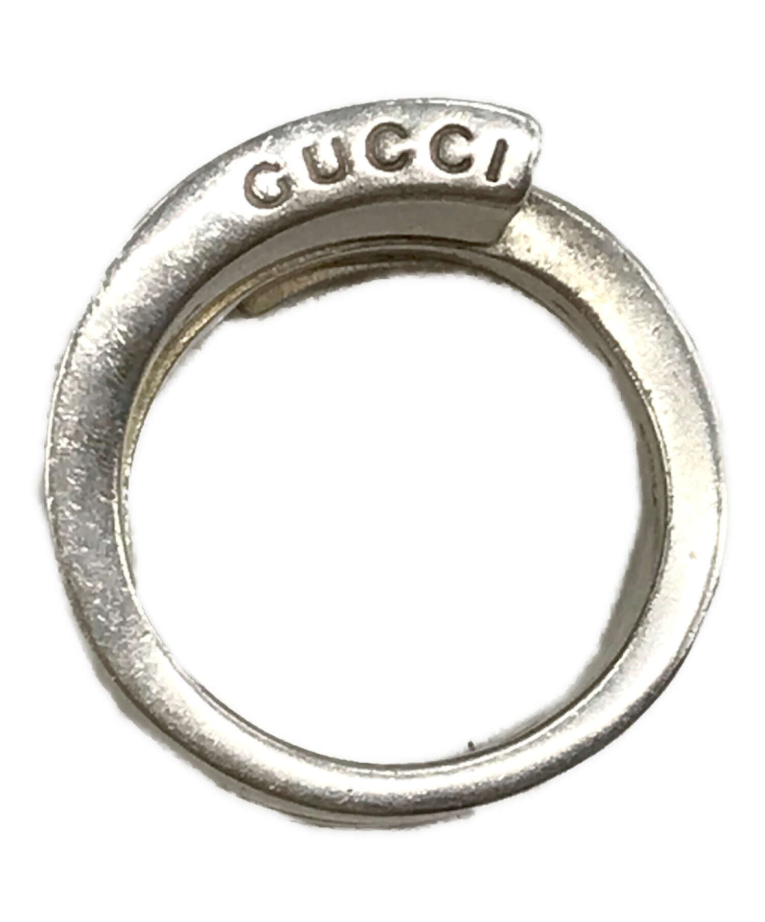 中古・古着通販】GUCCI (グッチ) スパイラルGスネークリング シルバー