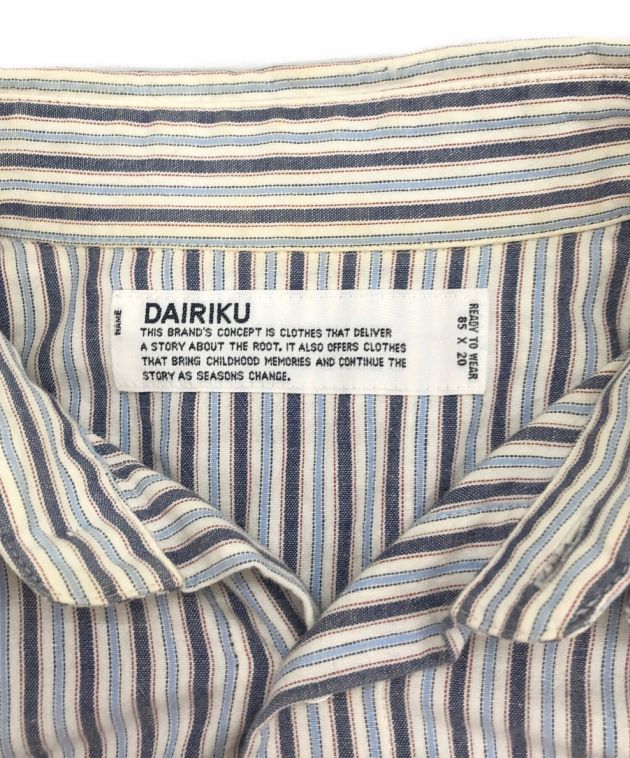 中古・古着通販】DAIRIKU (ダイリク) EMBROIDERY STRIPE FISHERMAN