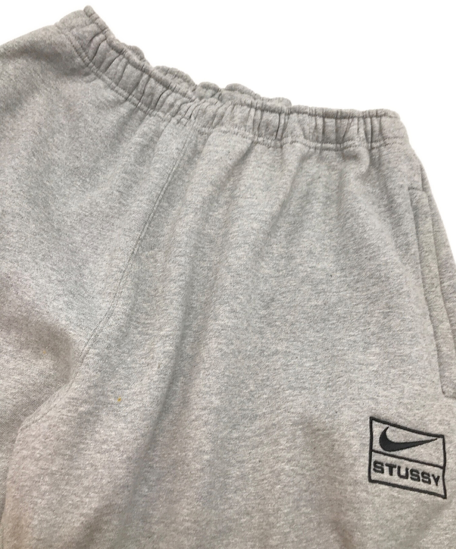 stussy (ステューシー) NIKE (ナイキ) Acid Wash Fleece Pant/アシッドウォッシュフリースパンツ Grey  サイズ:SIZE XL