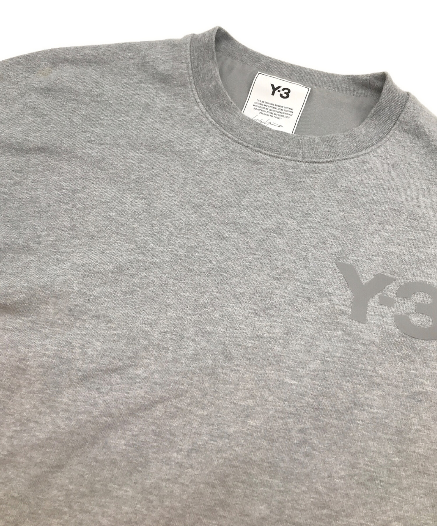 中古・古着通販】Y-3 (ワイスリー) クラシック チェスト ロゴ クルー