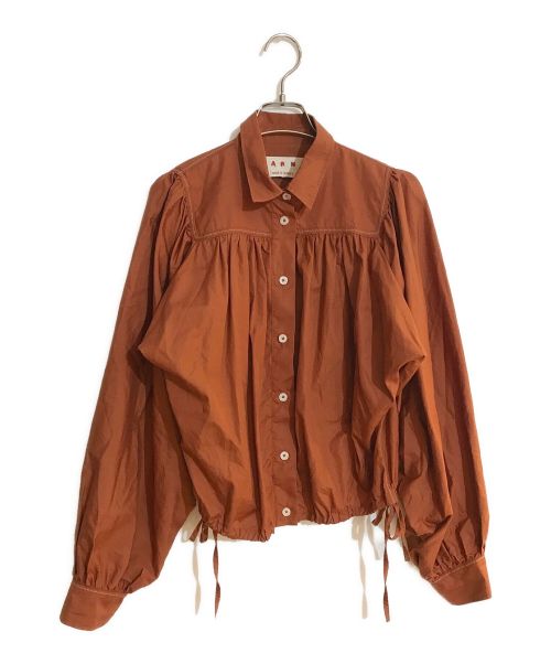 【中古・古着通販】MARNI (マルニ) MA GATHERS COTTON SHIRT