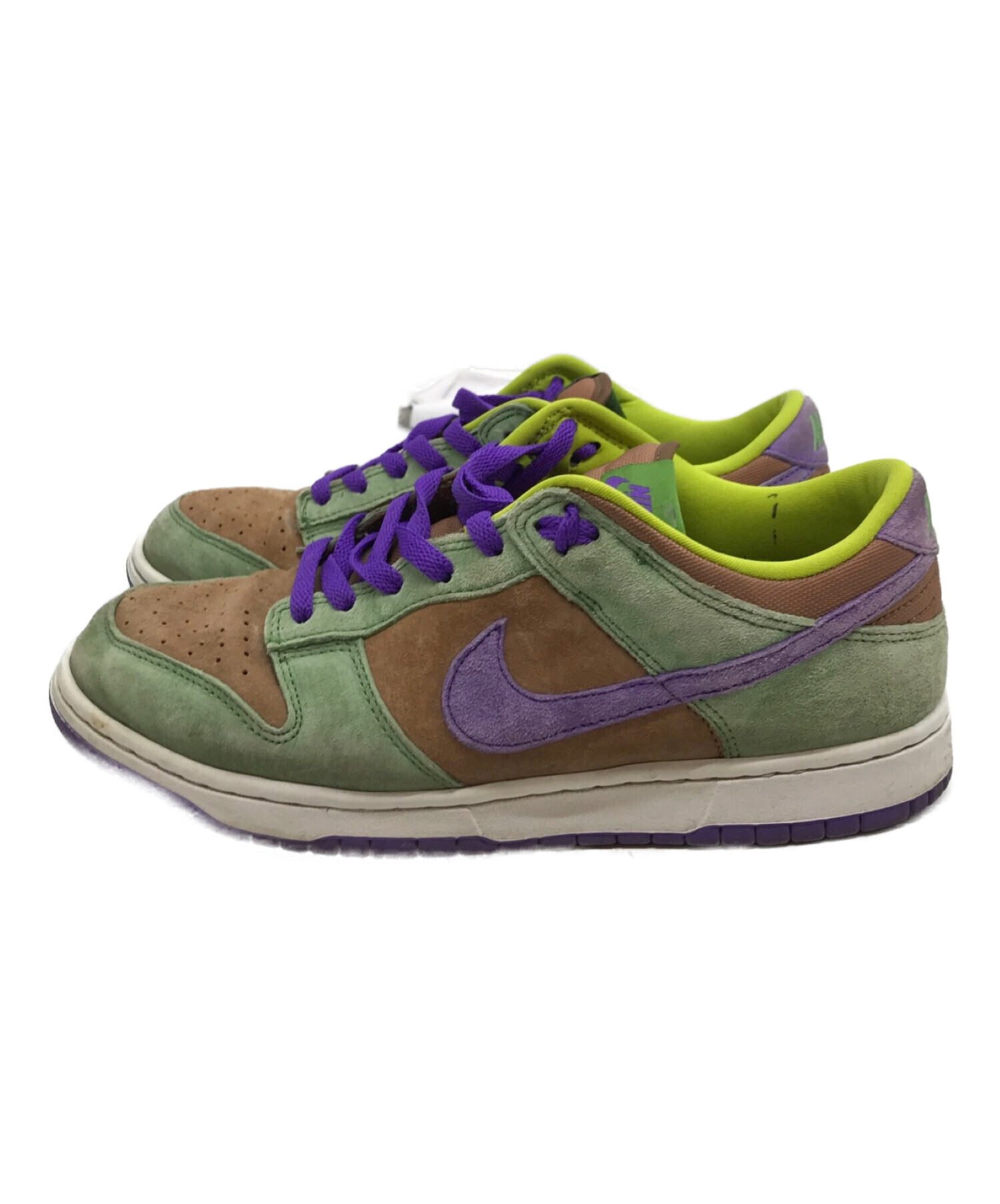 NIKE (ナイキ) DUNK LOW SP Veneer グリーン×パープル サイズ:27.5ｃｍ