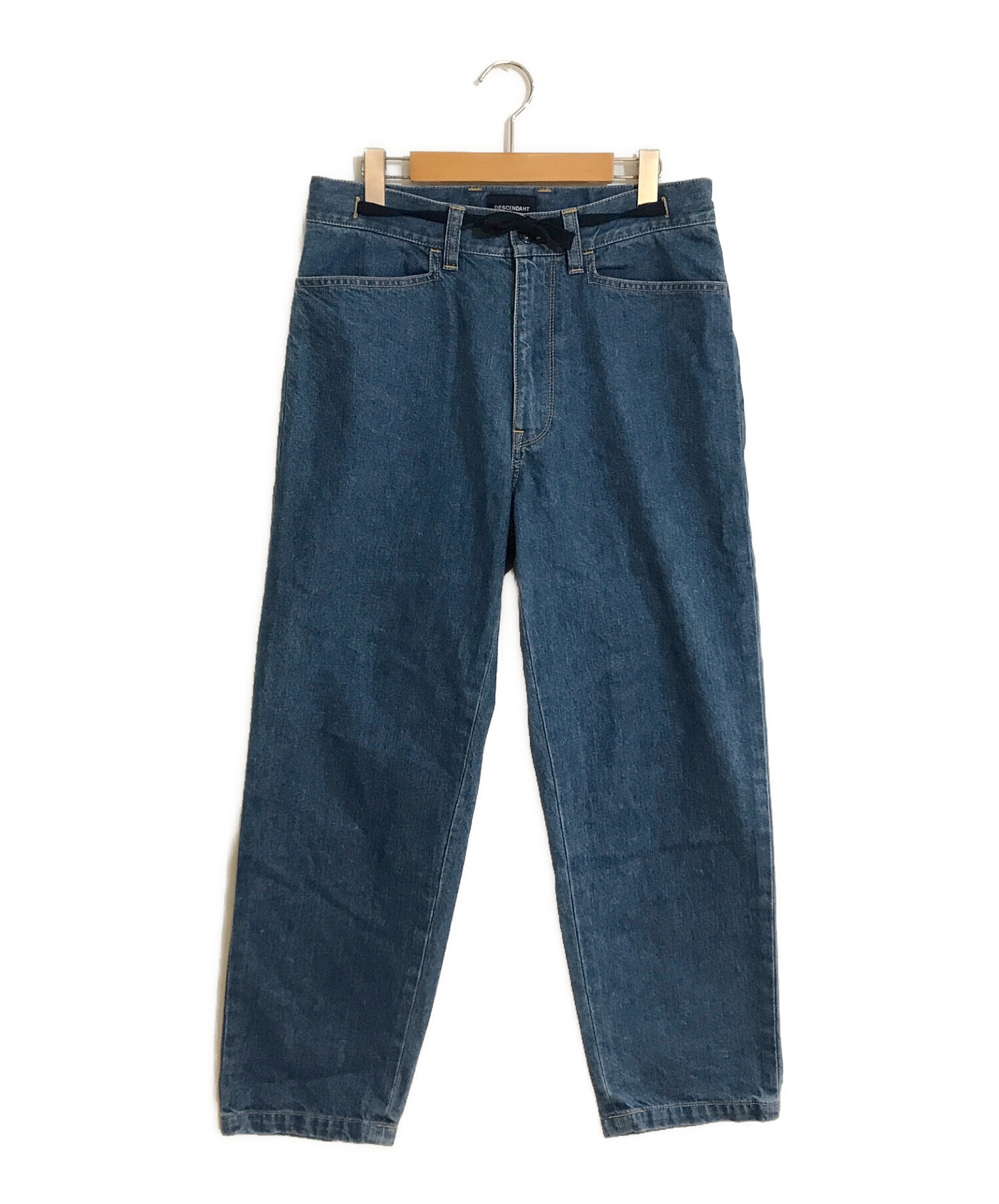 中古・古着通販】DESCENDANT (ディセンダント) DENIM TROUSERS ブルー