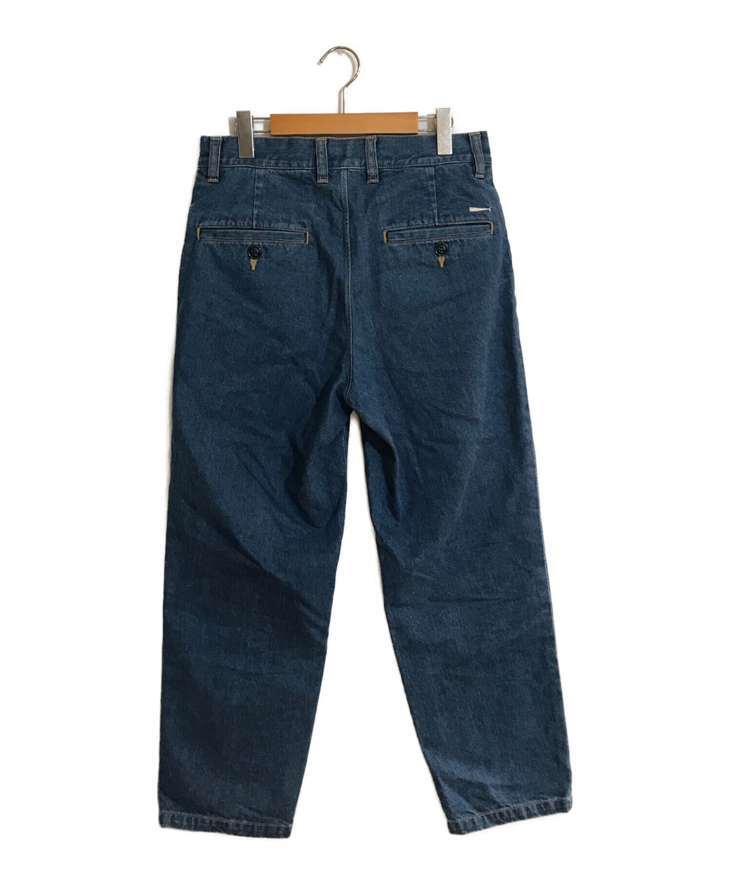 中古・古着通販】DESCENDANT (ディセンダント) DENIM TROUSERS ブルー