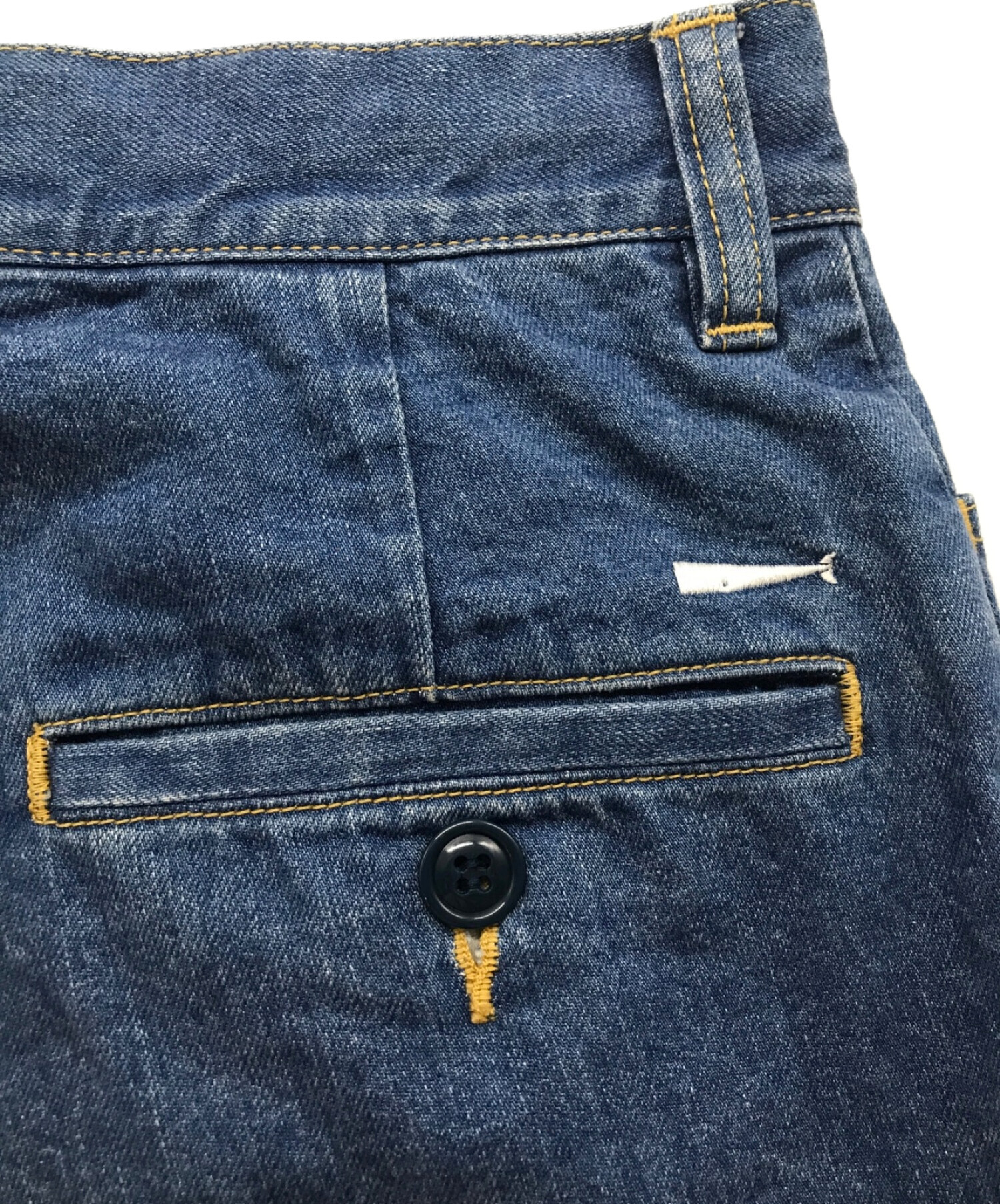 中古・古着通販】DESCENDANT (ディセンダント) DENIM TROUSERS ブルー