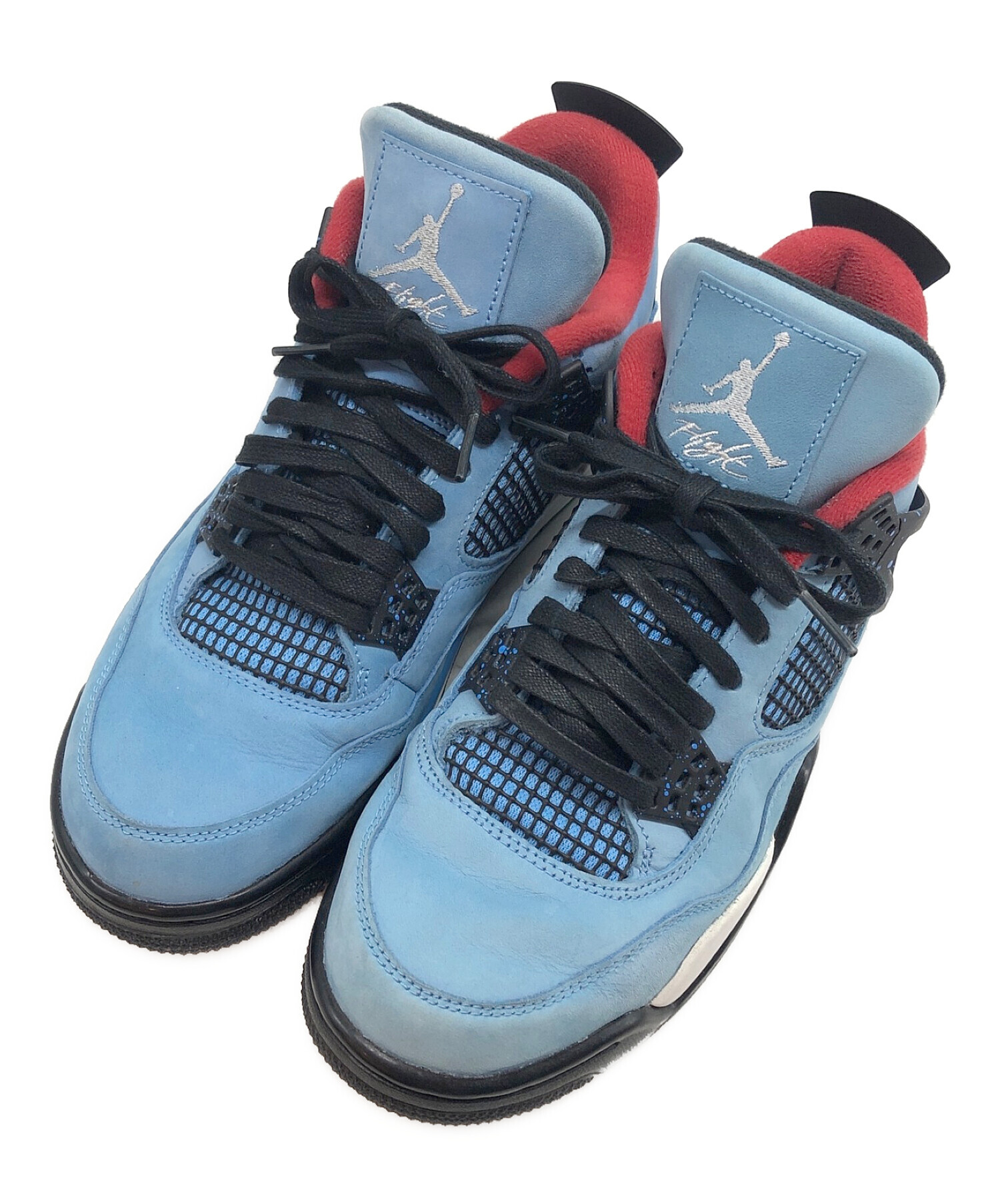 NIKE (ナイキ) AIR JORDAN 4 RETRO/エアジョ―ダン4レトロ UNIVERSITY BLUE/BLACK サイズ:SIZE  27.5cm