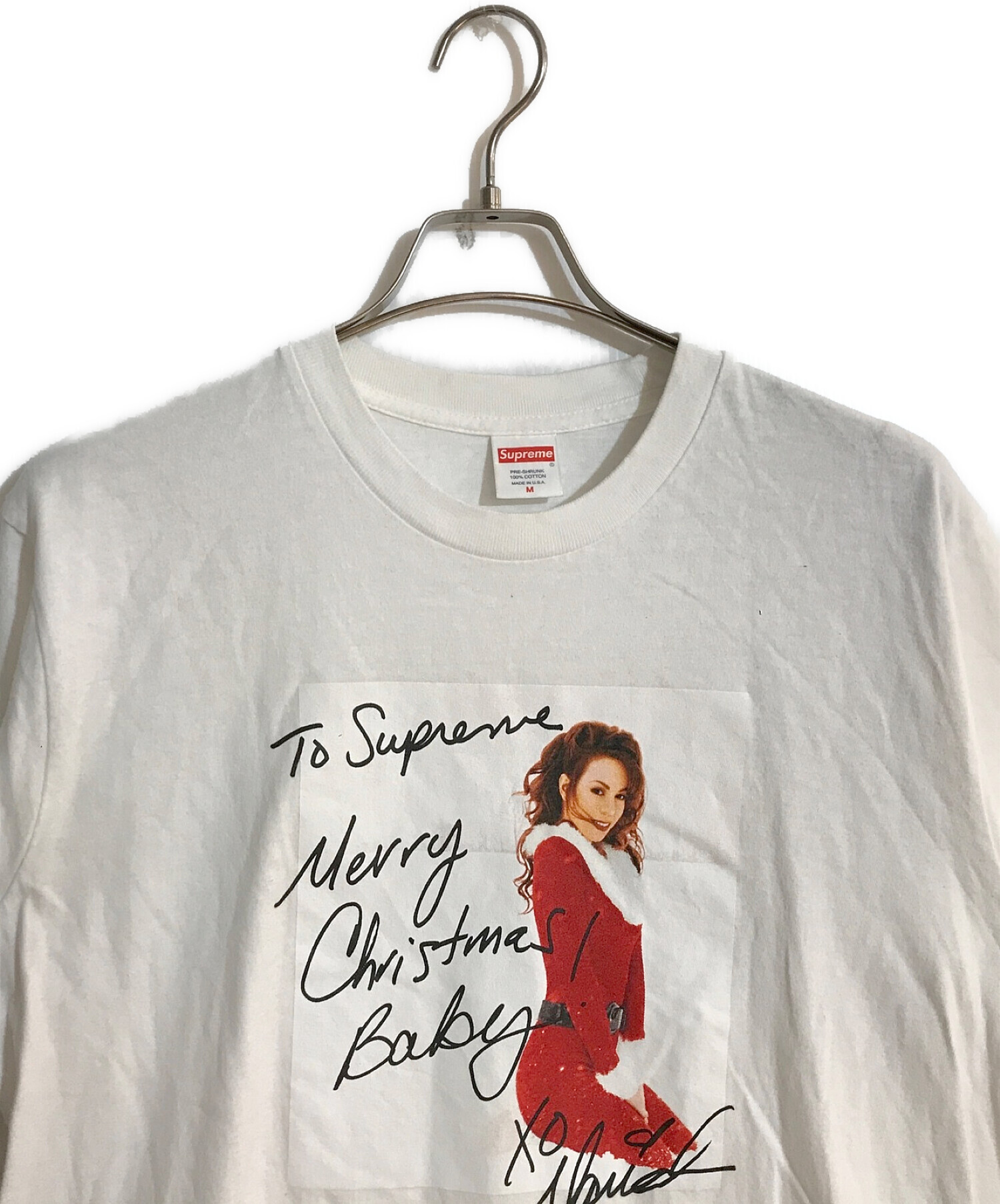 中古・古着通販】Supreme (シュプリーム) Mariah Carey Tee ホワイト