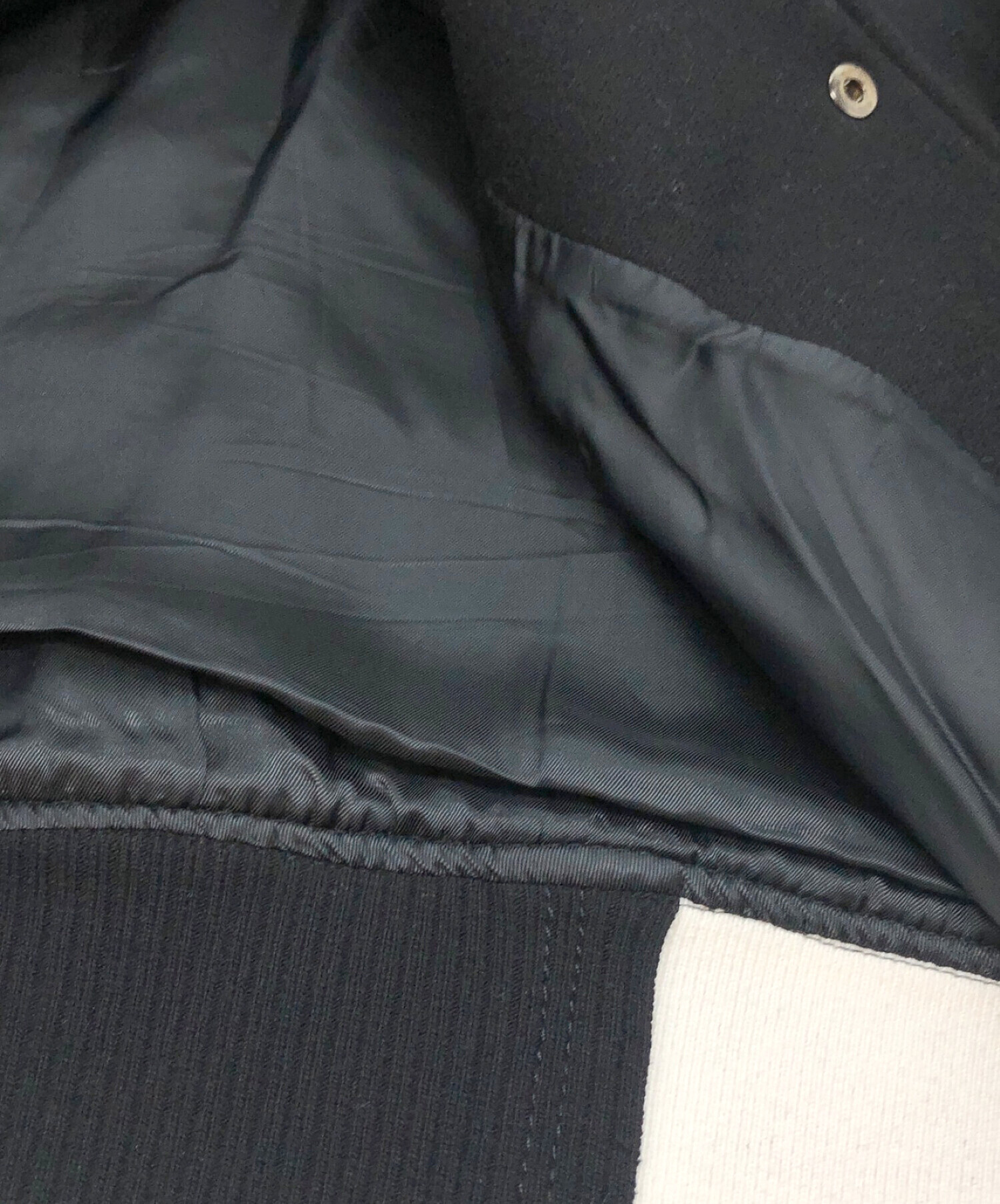 ZARA (ザラ) ADER error (アーダーエラー) ウールブレンドボンバージャケット ブラック サイズ:SIZE XS