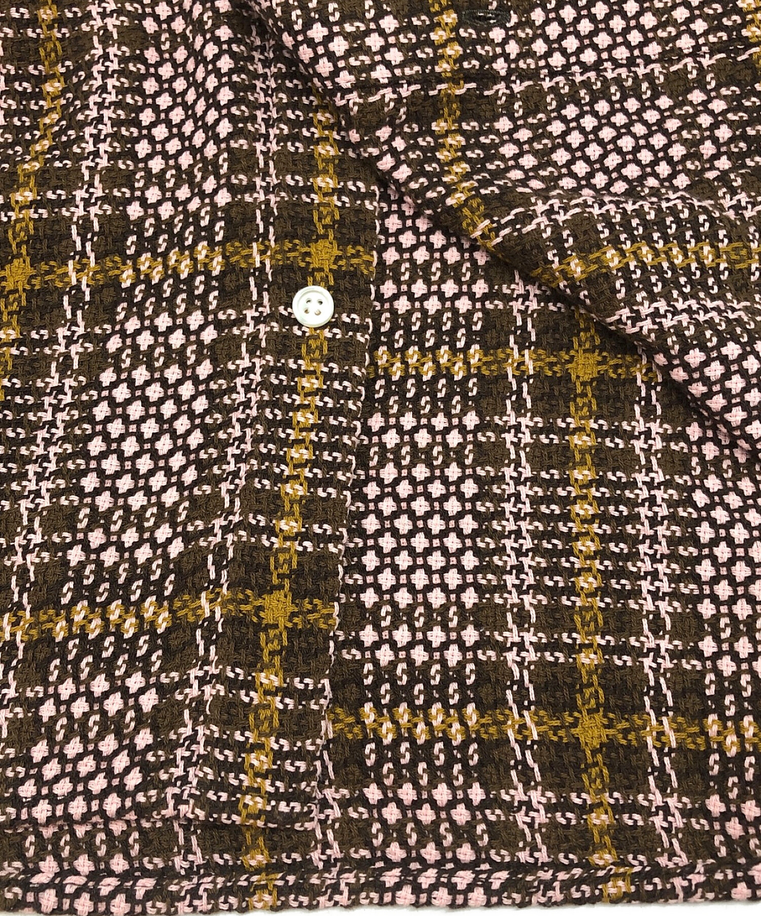 中古・古着通販】SUPREME (シュプリーム) basket weave plaid shirt