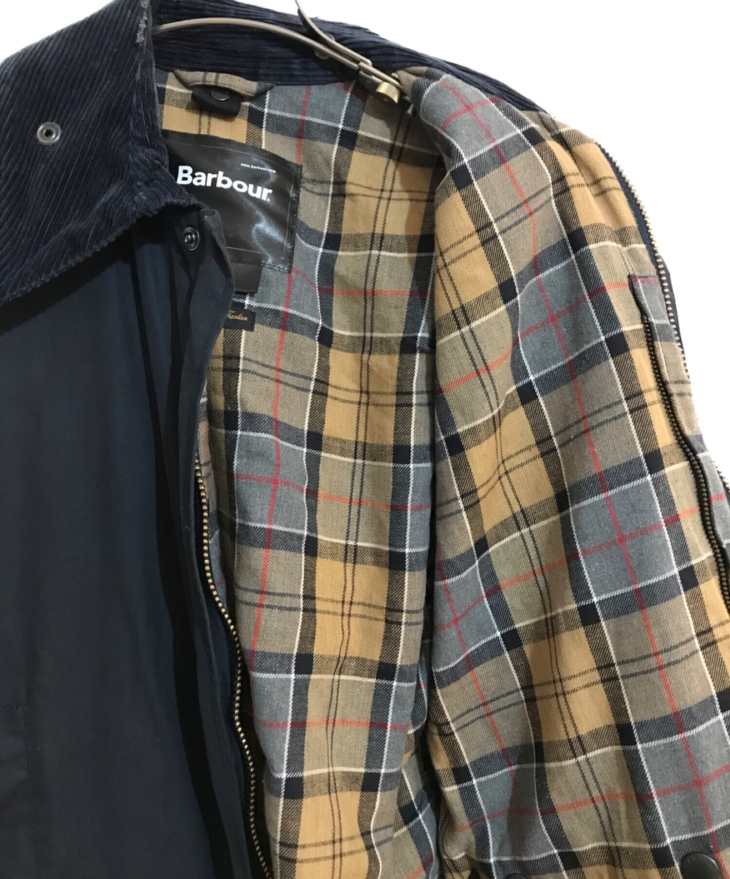 中古・古着通販】Barbour (バブアー) 別注 BORDER WAX JACKET/バブアー