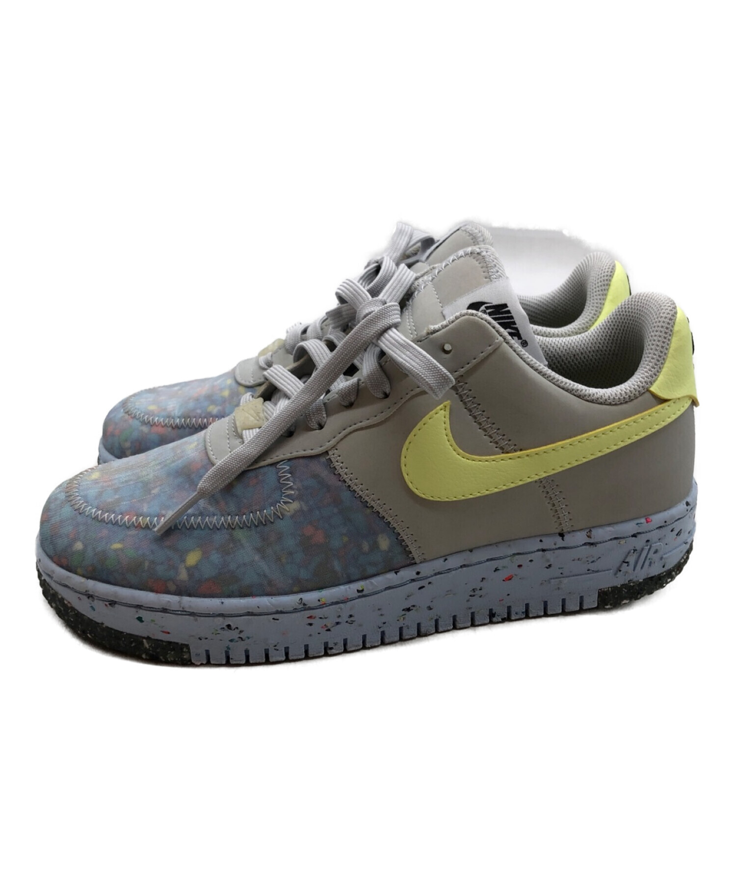 NIKE (ナイキ) WMNS AIR FORCE 1 CRATER/エアフォース1 クレーター ブルー サイズ:24cm