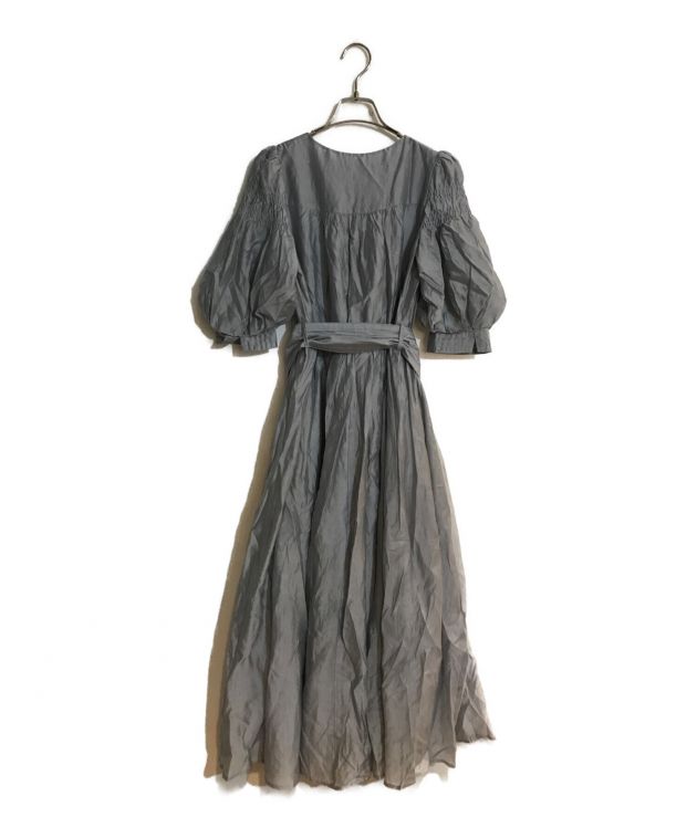 中古・古着通販】HER LIP TO (ハーリップトゥ) Airy Volume Sleeve Dress/エアリーボリュームスリーブドレス ブルー  サイズ:S｜ブランド・古着通販 トレファク公式【TREFAC FASHION】スマホサイト