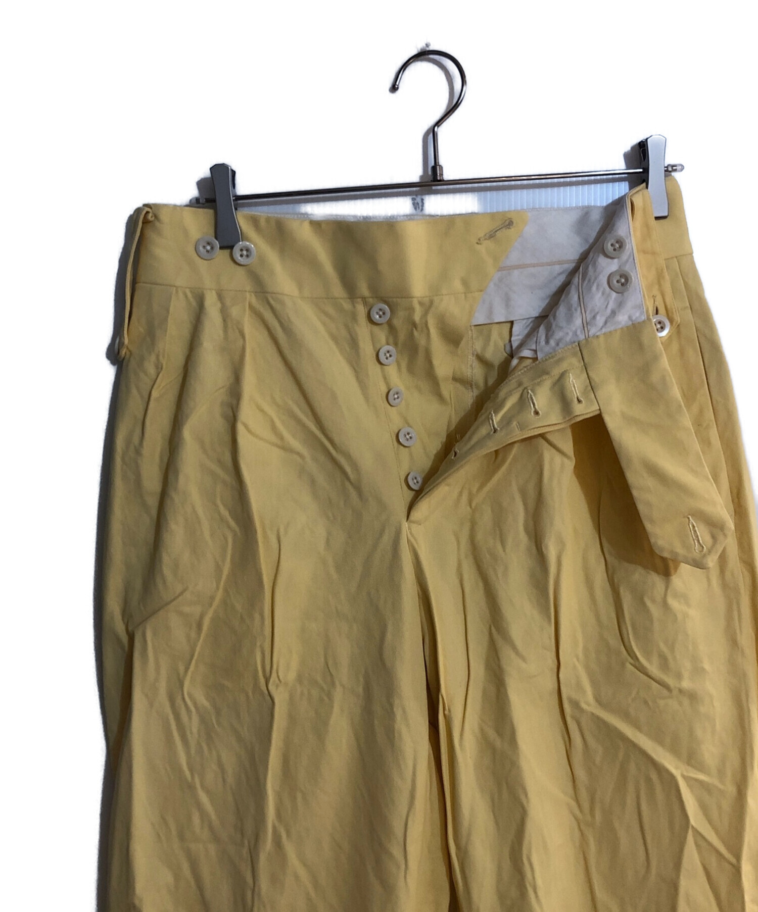 中古・古着通販】Tangent (タンジェント) TAN02° 40's British Gurkha Trousers/40'sブリティッシュグルカトラウザーズ  イエロー サイズ:SIZE44｜ブランド・古着通販 トレファク公式【TREFAC FASHION】スマホサイト