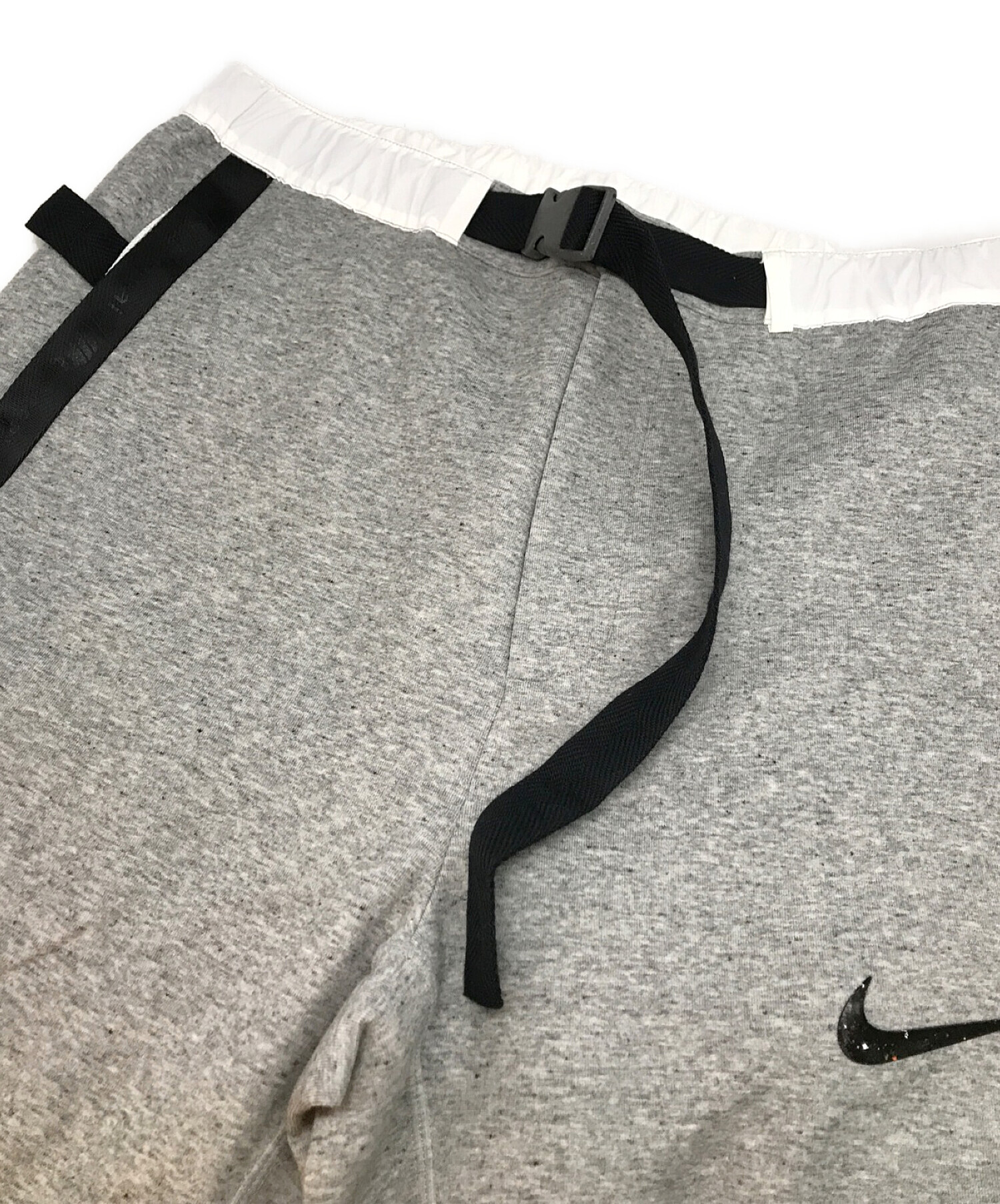 NIKE (ナイキ) sacai (サカイ) NRG FLEECE PANT/フリースパンツ グレー サイズ:XL