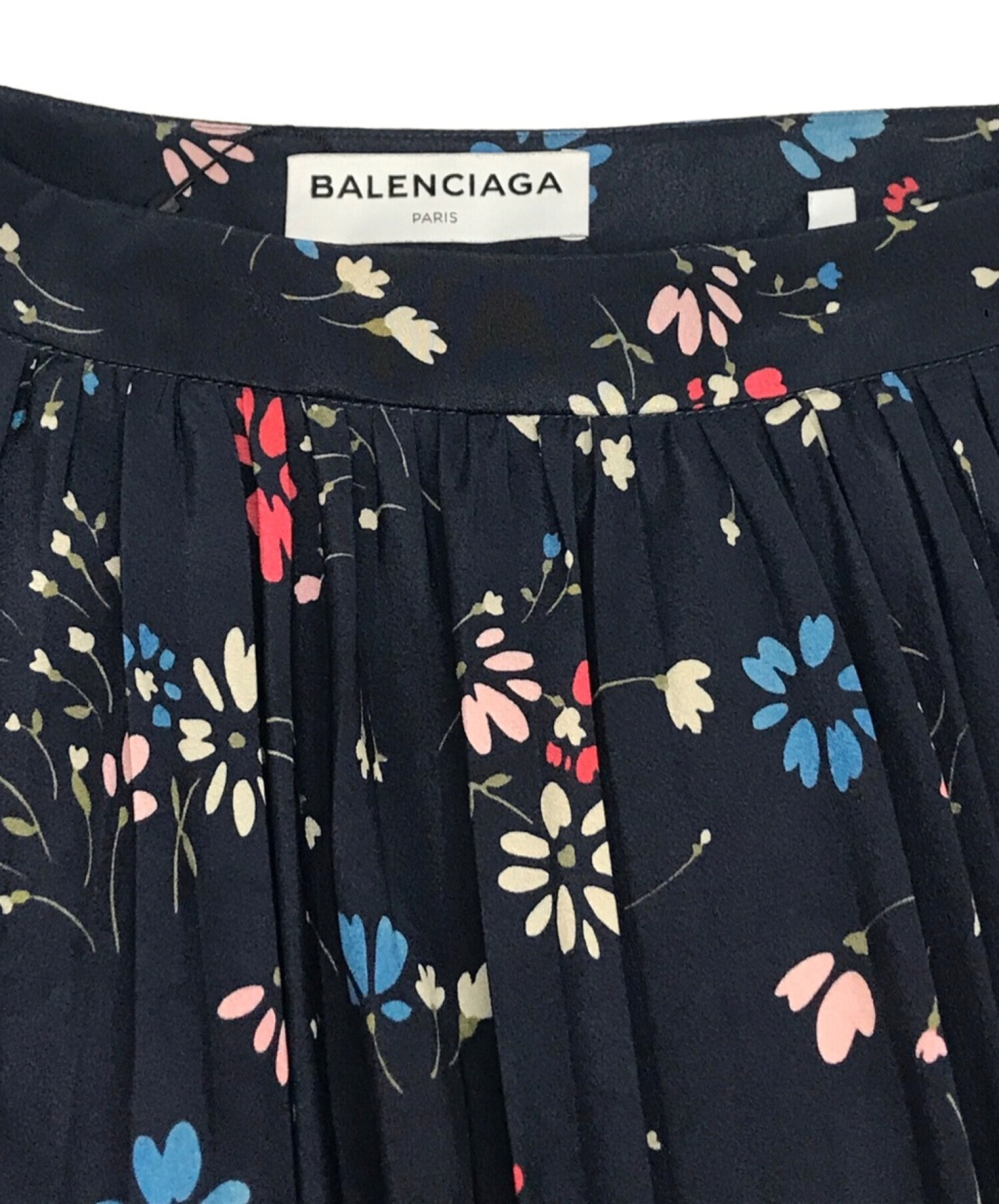 中古・古着通販】BALENCIAGA (バレンシアガ) 花柄プリーツスカート