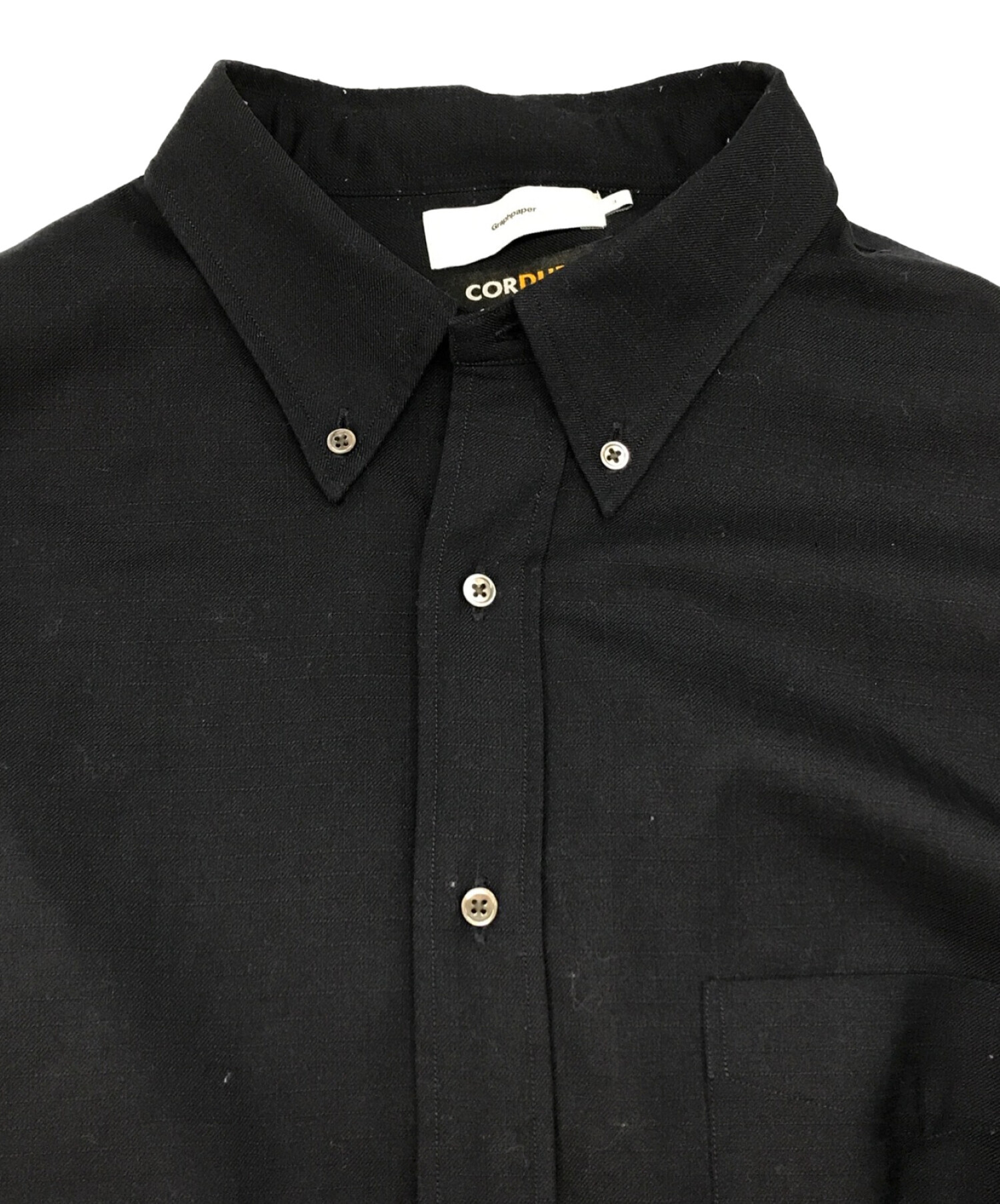 Graphpaper (グラフペーパー) CORDURA Ripstop Box Shirt/コーデュラリップストックボックスシャツ ネイビー  サイズ:SIZE 3