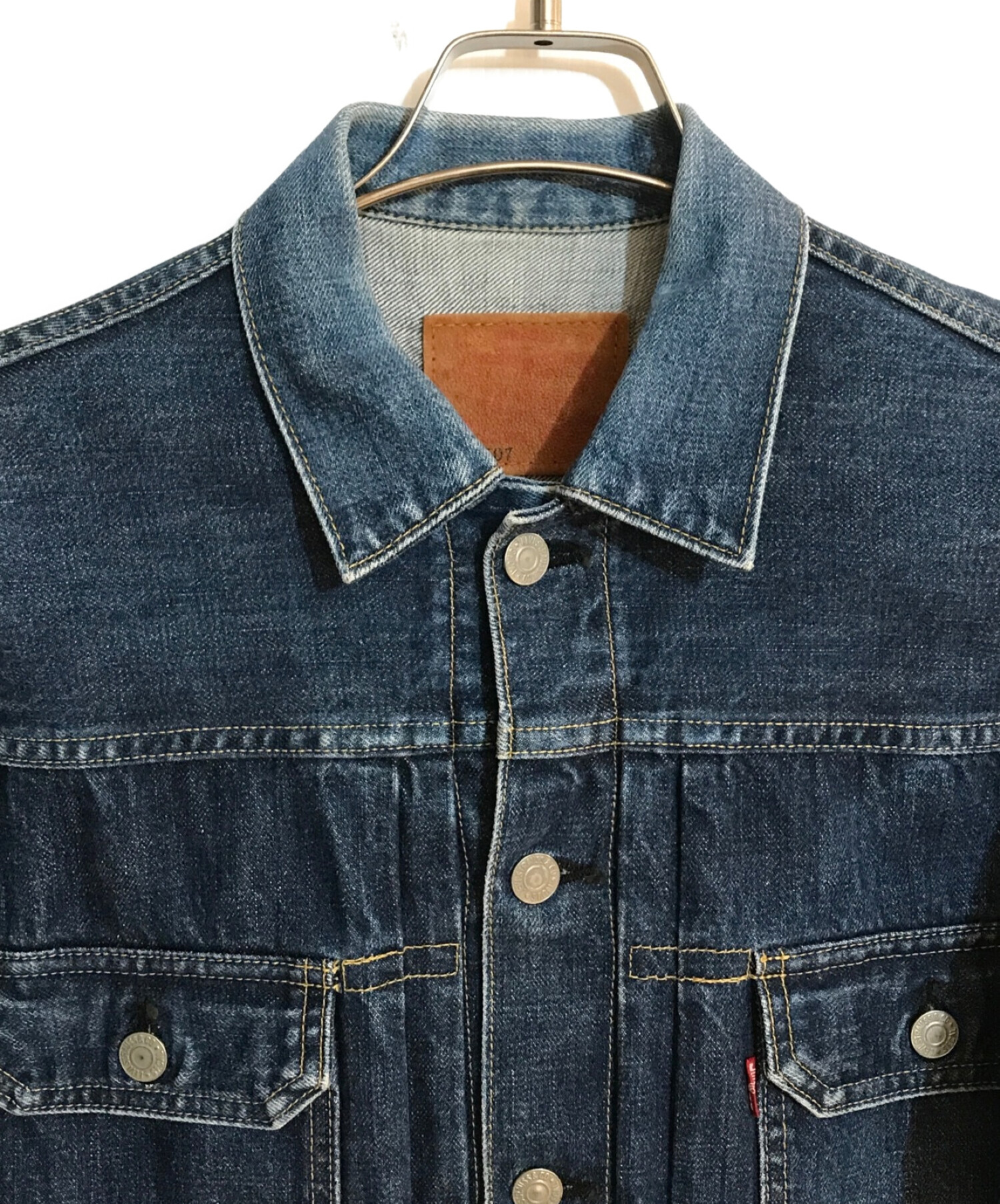 中古・古着通販】LEVI'S (リーバイス) デニムジャケット ブルー サイズ