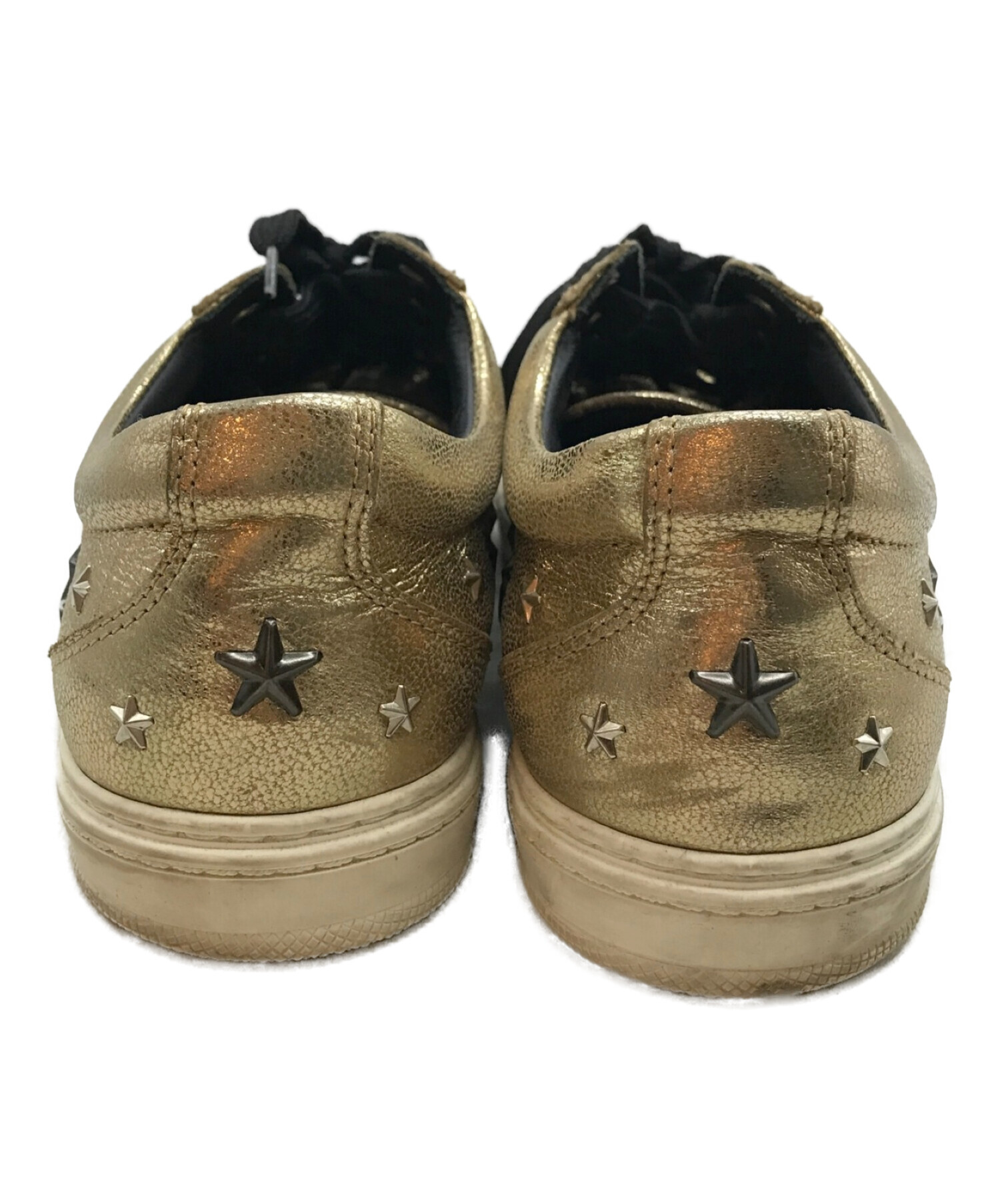 中古・古着通販】JIMMY CHOO (ジミーチュウ) スタースタッズスニーカー