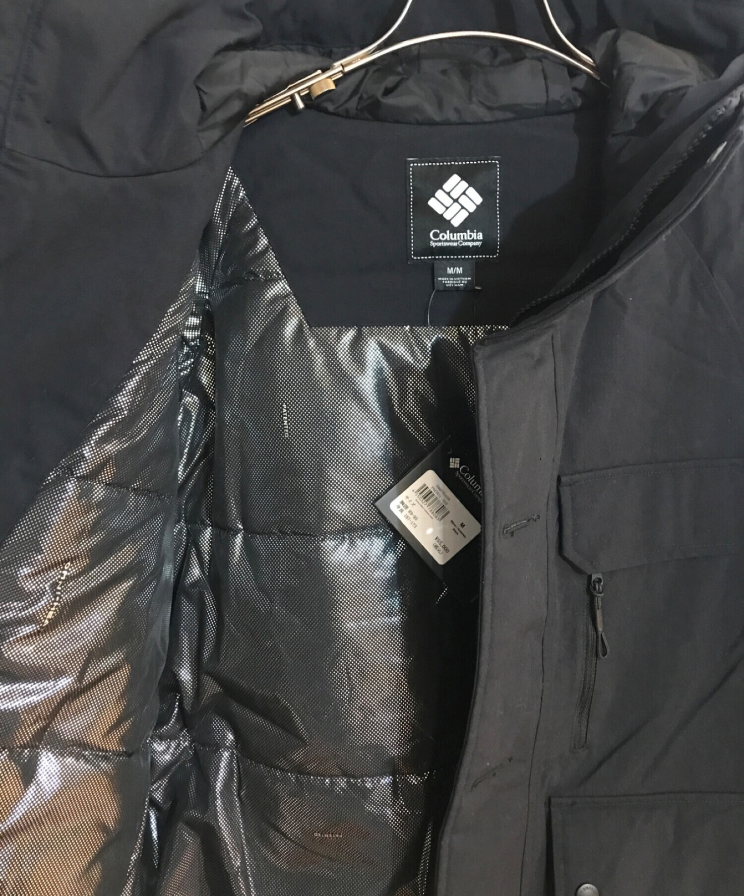 COLUMBIA BLACK LABEL (コロンビアブラックレーベル) Mohican Bend Insulated  Jacket/モヒカンベンドインシュレイテッドジャケット ブラック サイズ:SIZE M 未使用品