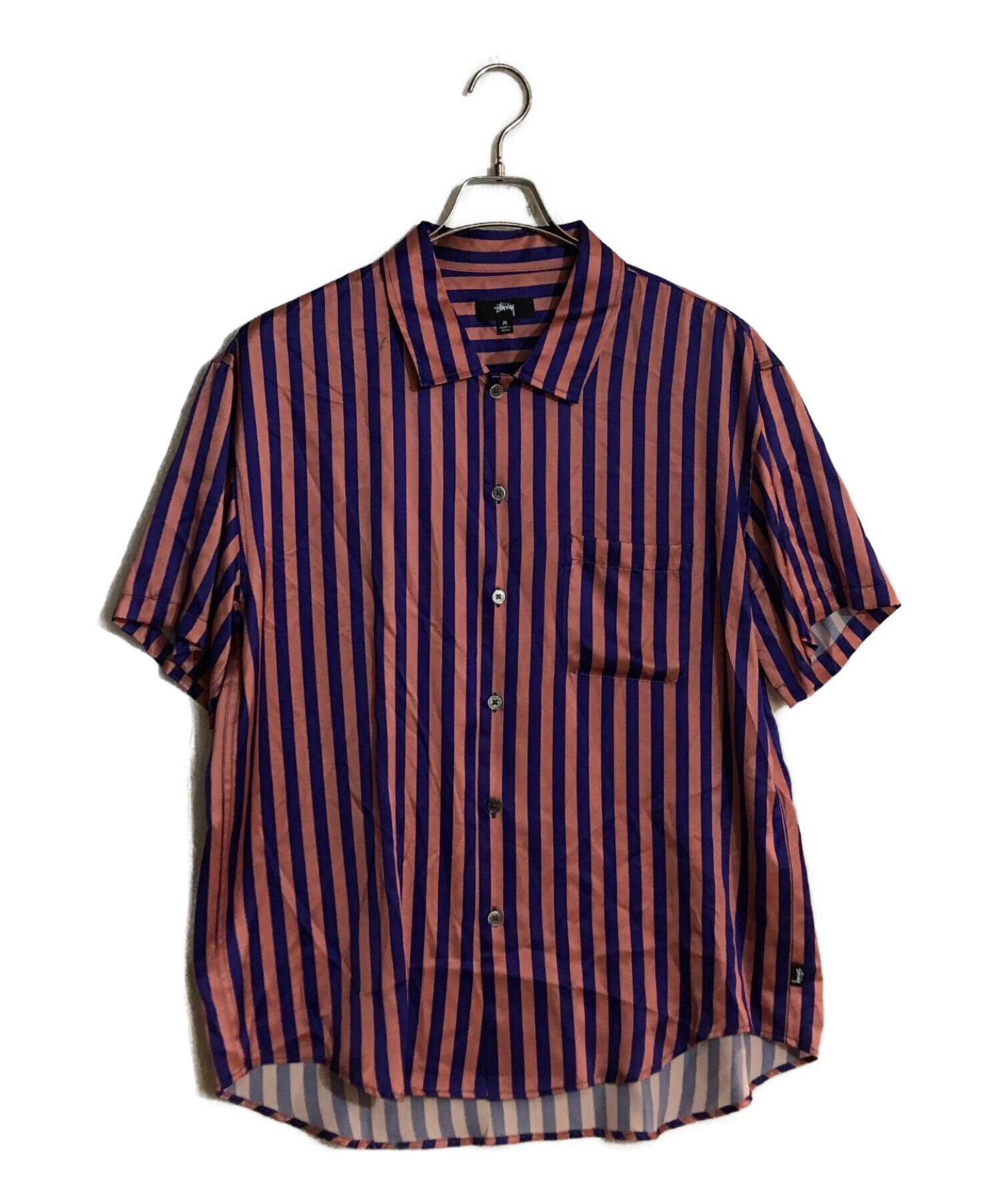 中古・古着通販】stussy (ステューシー) Striped Silk Shirt