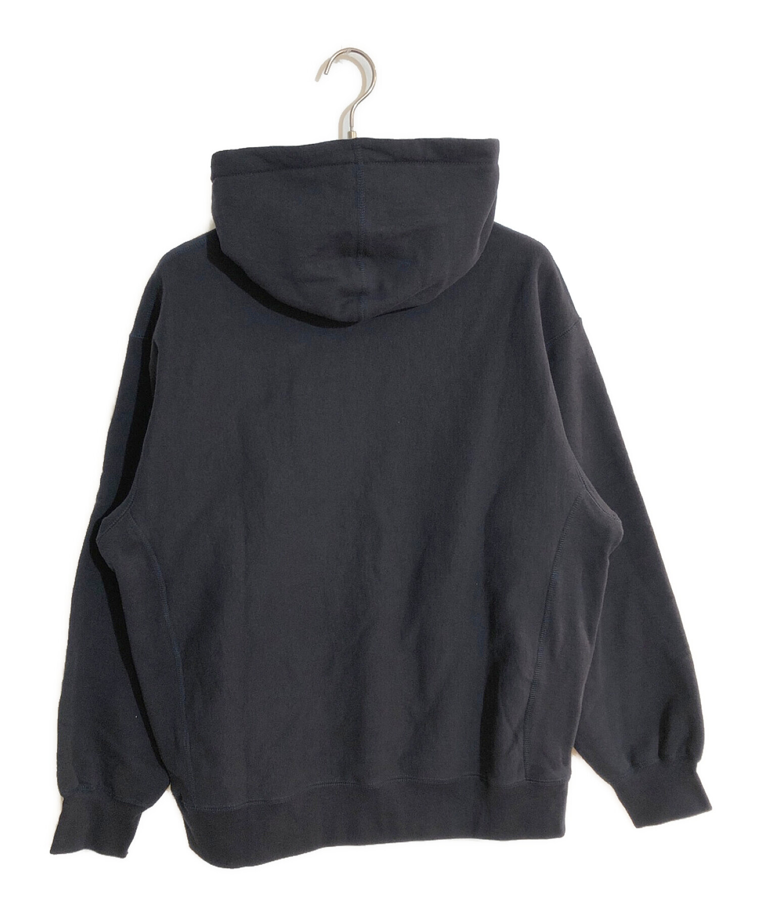 SUPREME (シュプリーム) icy arc hooded sweatshirt/アイシーアークフーデッドスウェットシャツ ネイビー  サイズ:SIZE L