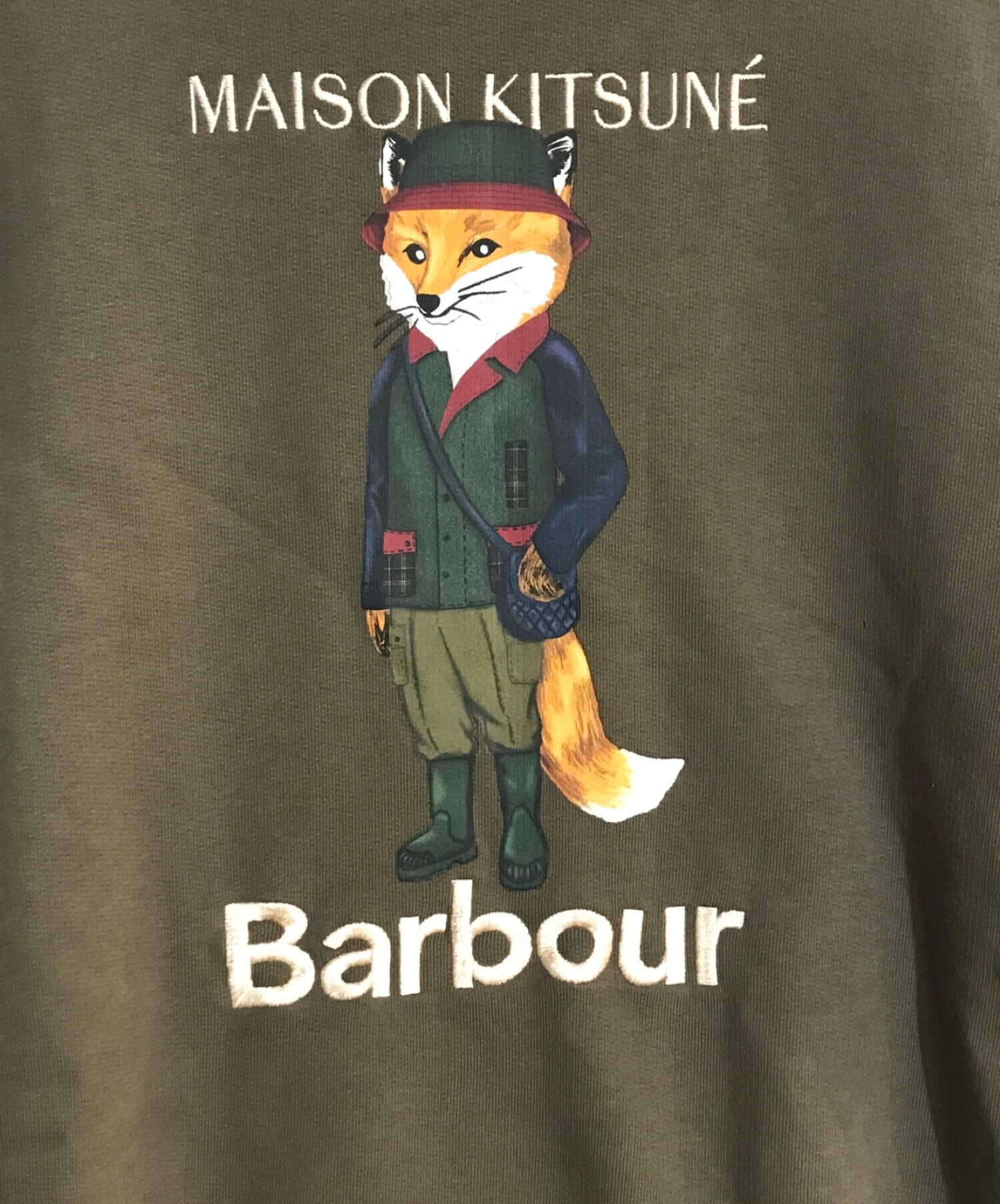 中古・古着通販】Barbour (バブアー) MAISON KITSUNE (メゾンキツネ