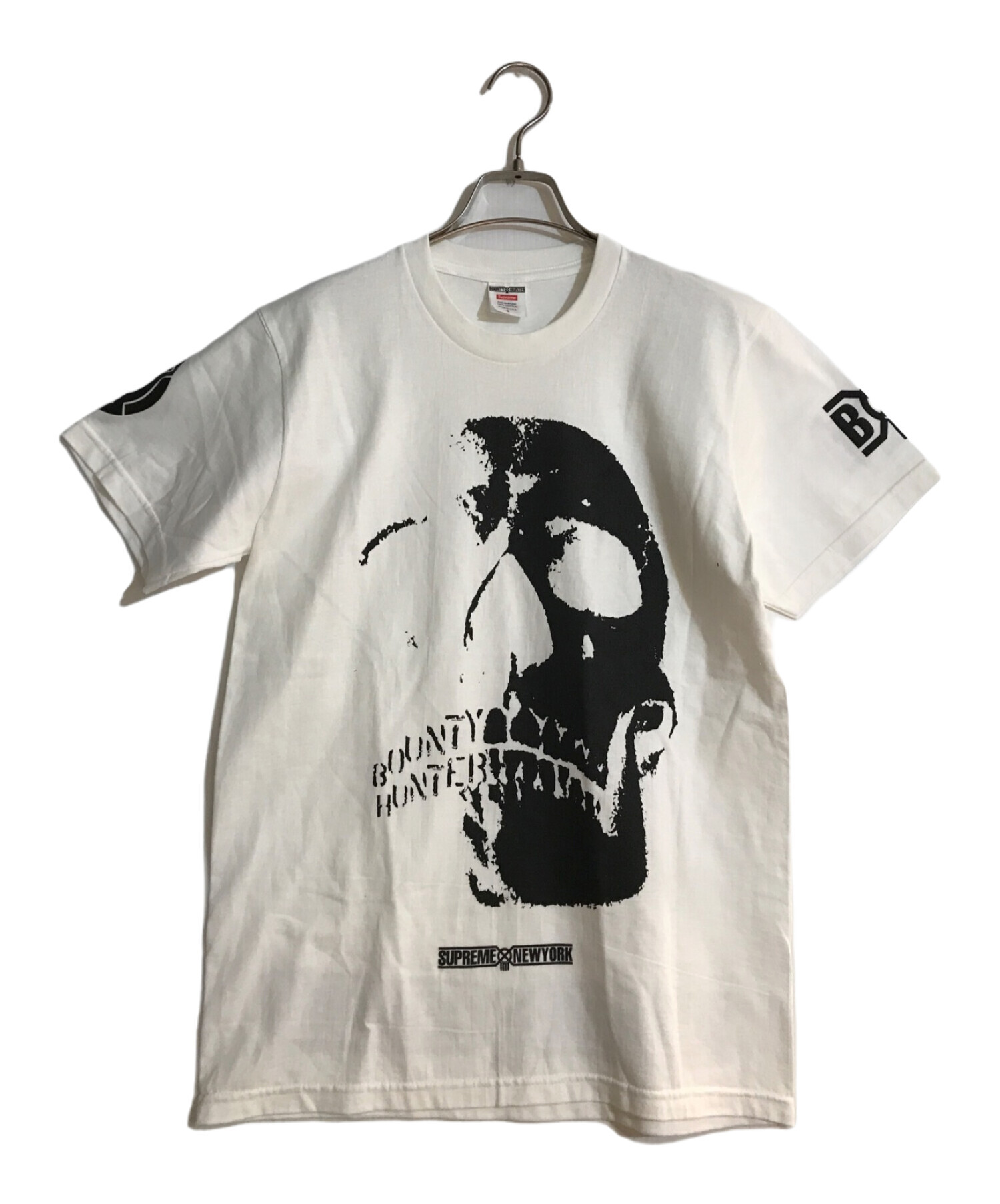 Supreme (シュプリーム) BOUNTY HUNTER (バウンティハンター) Skulls Tee/スカルティ ホワイト サイズ:S