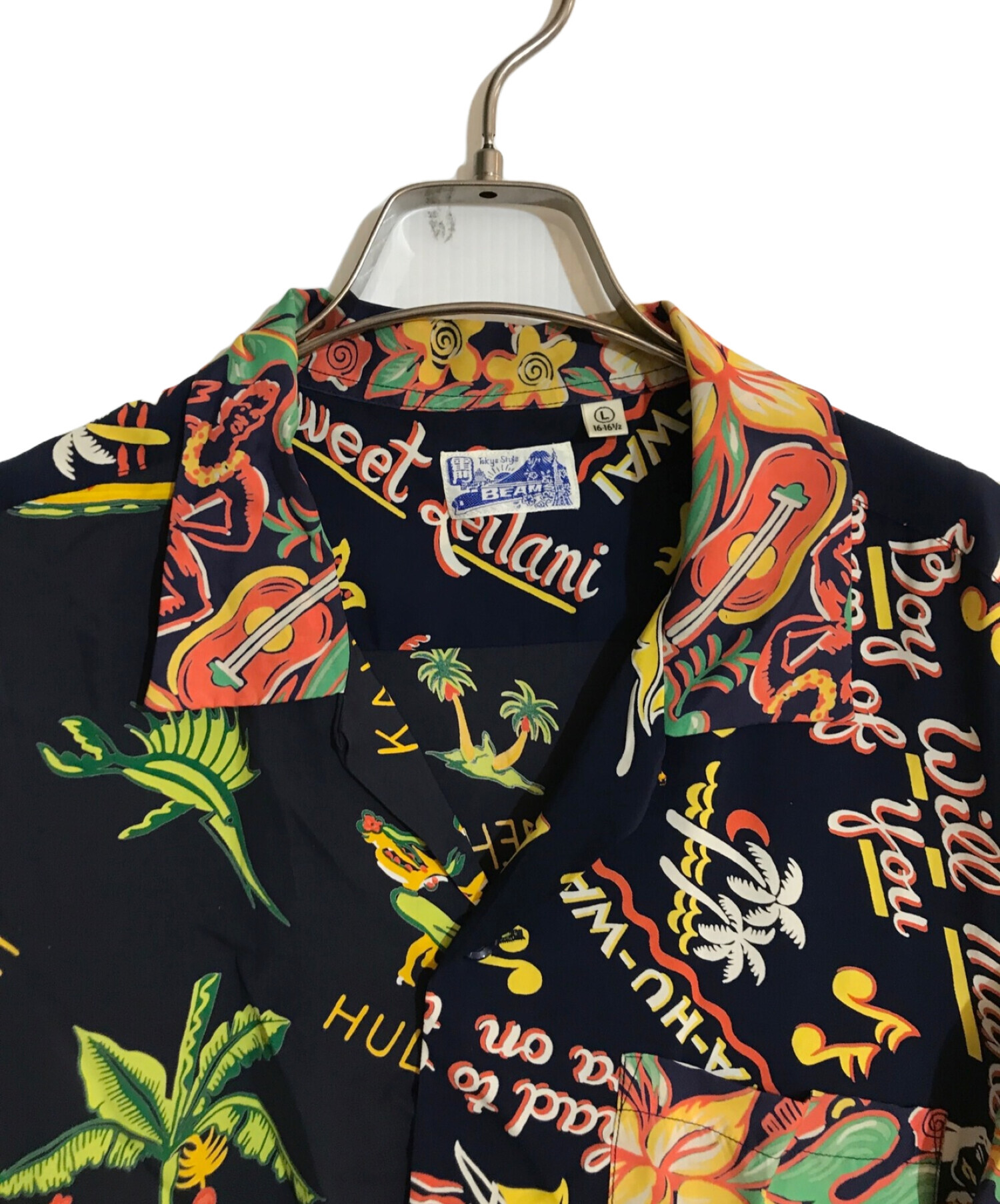 30年ほど前のレア品ですレア美品 BEAMS 東洋エンタープライズ クレイジーカラーシャツ