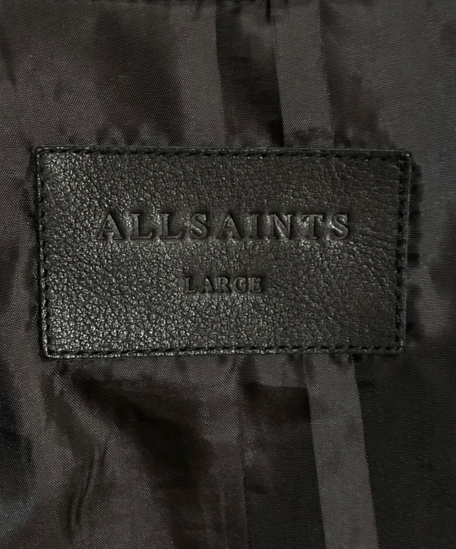 中古・古着通販】ALL SAINTS (オールセインツ) ラムレザーダブル