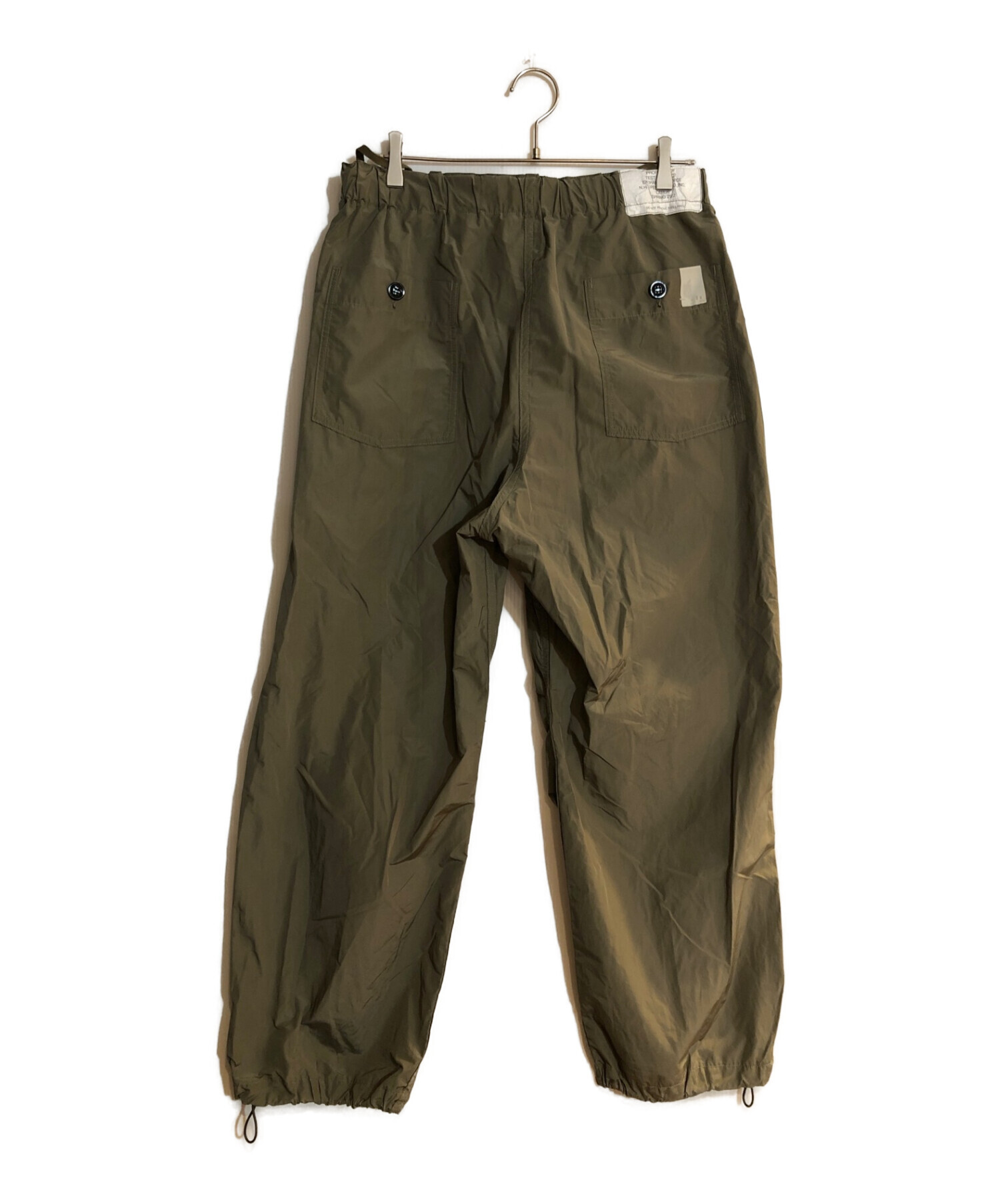 中古・古着通販】N.HOOLYWOOD (エヌ ハリウッド) TACTICAL PANTS グリーン サイズ:40｜ブランド・古着通販  トレファク公式【TREFAC FASHION】スマホサイト