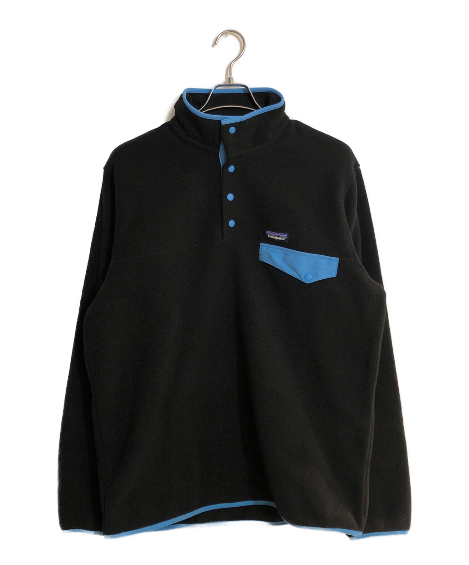 中古・古着通販】Patagonia (パタゴニア) メンズ・ライトウェイト・シンチラ・スナップT ブラック サイズ:SIZE L｜ブランド・古着通販  トレファク公式【TREFAC FASHION】スマホサイト