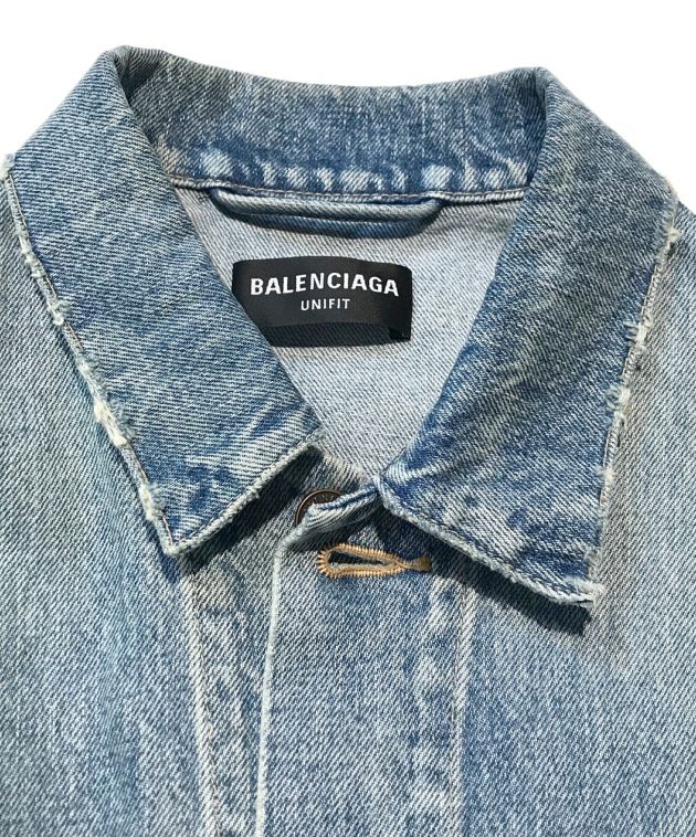 中古・古着通販】BALENCIAGA (バレンシアガ) 刺繍デニムジャケット 