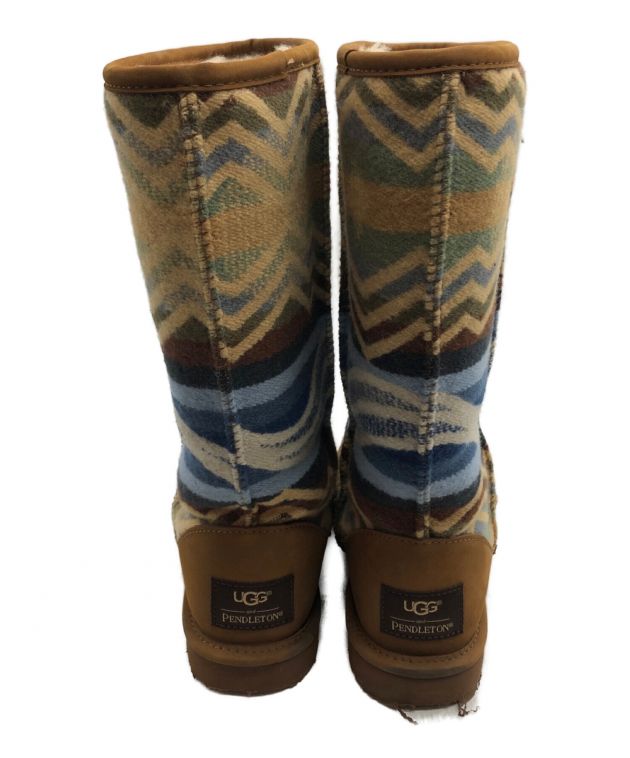 中古・古着通販】UGG (アグ) PENDLETON (ペンドルトン) クラシック トール ムートンブーツ ベージュ  サイズ:24cm｜ブランド・古着通販 トレファク公式【TREFAC FASHION】スマホサイト