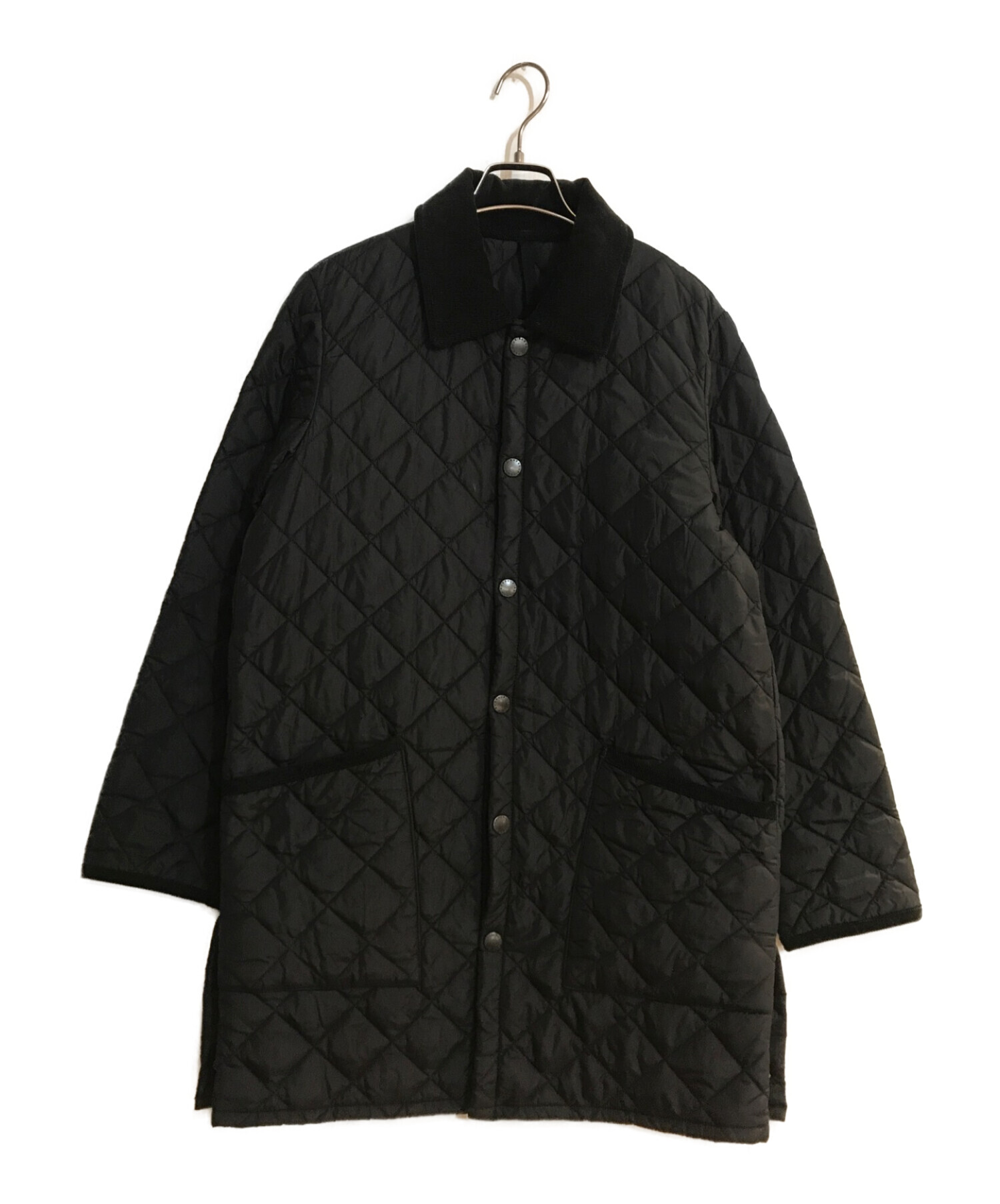 中古・古着通販】Barbour (バブアー) キルティングコート ブラック