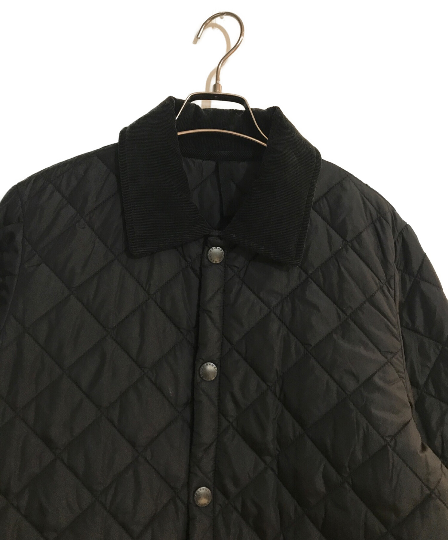 中古・古着通販】Barbour (バブアー) キルティングコート ブラック