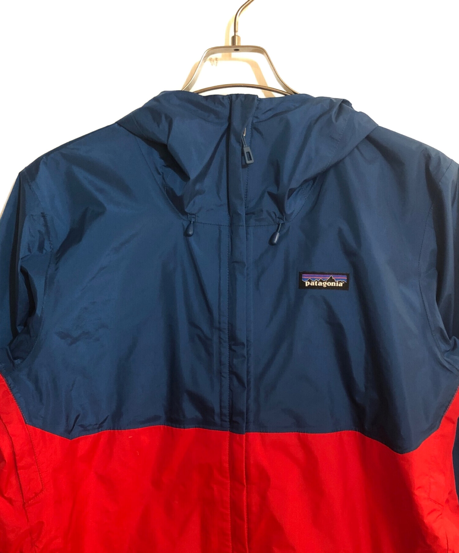 Patagonia (パタゴニア) Torrentshell Jacket/トレントシェルジャケット レッド×ブルー サイズ:SIZE M