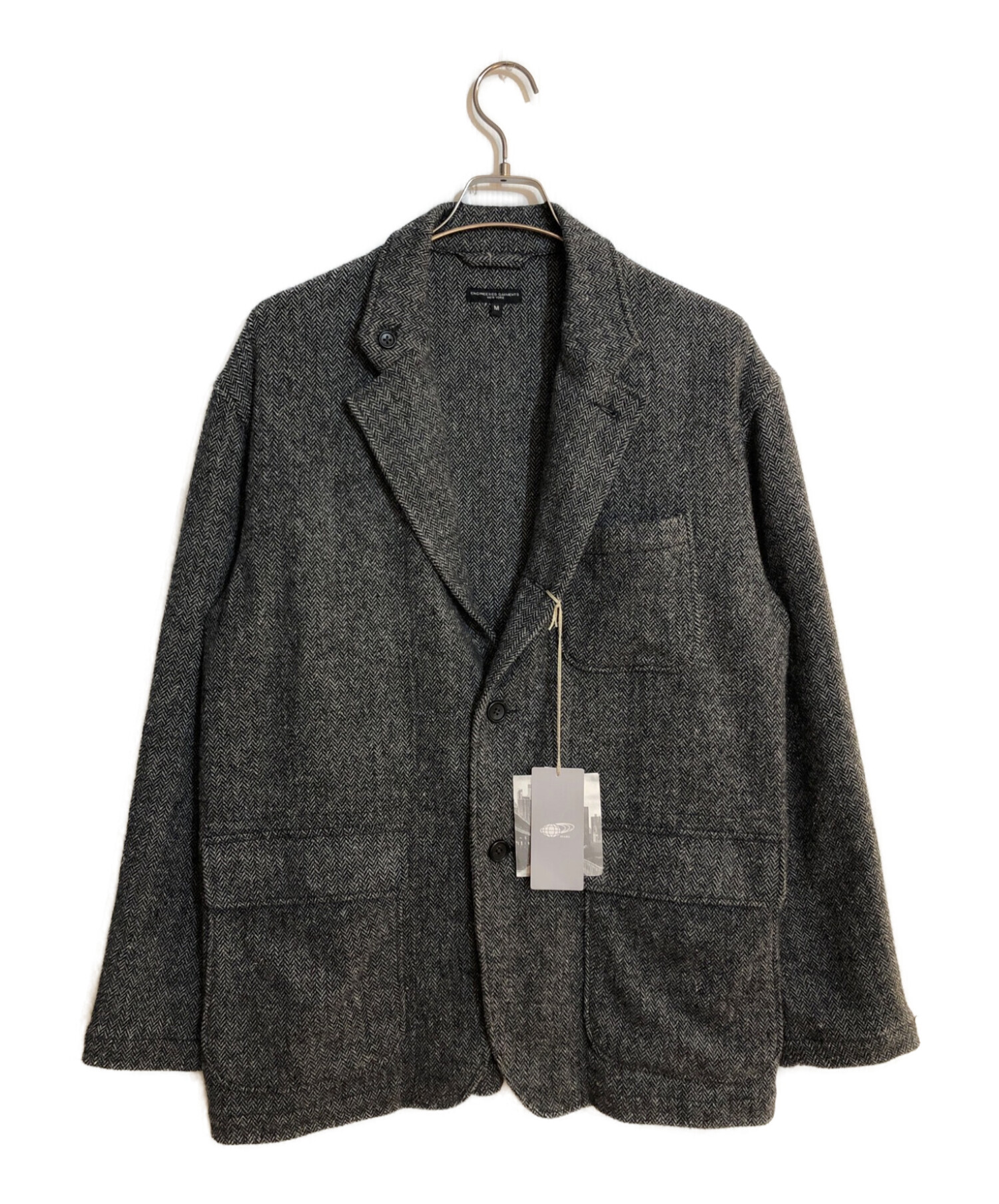 Engineered Garments (エンジニアド ガーメンツ) loiter jacket/ロイタージャケット グレー サイズ:SIZE M